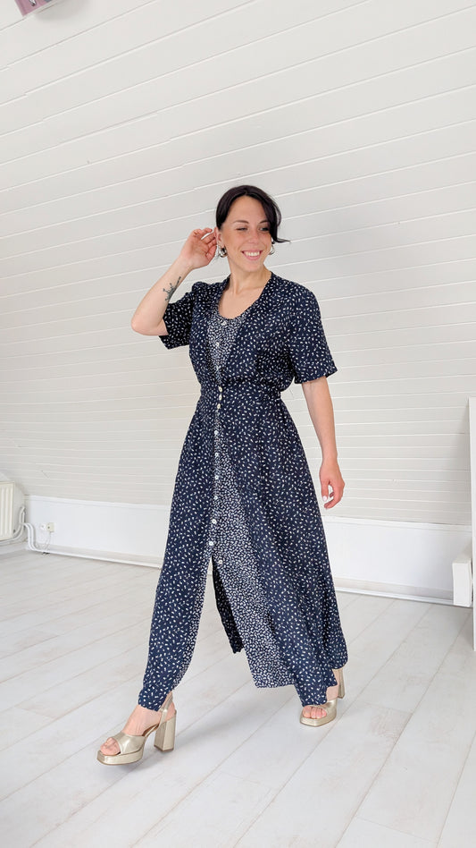 Robe viscose 1990 T40-42