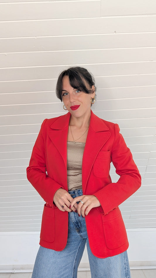 Blazer 70s pure laine T36