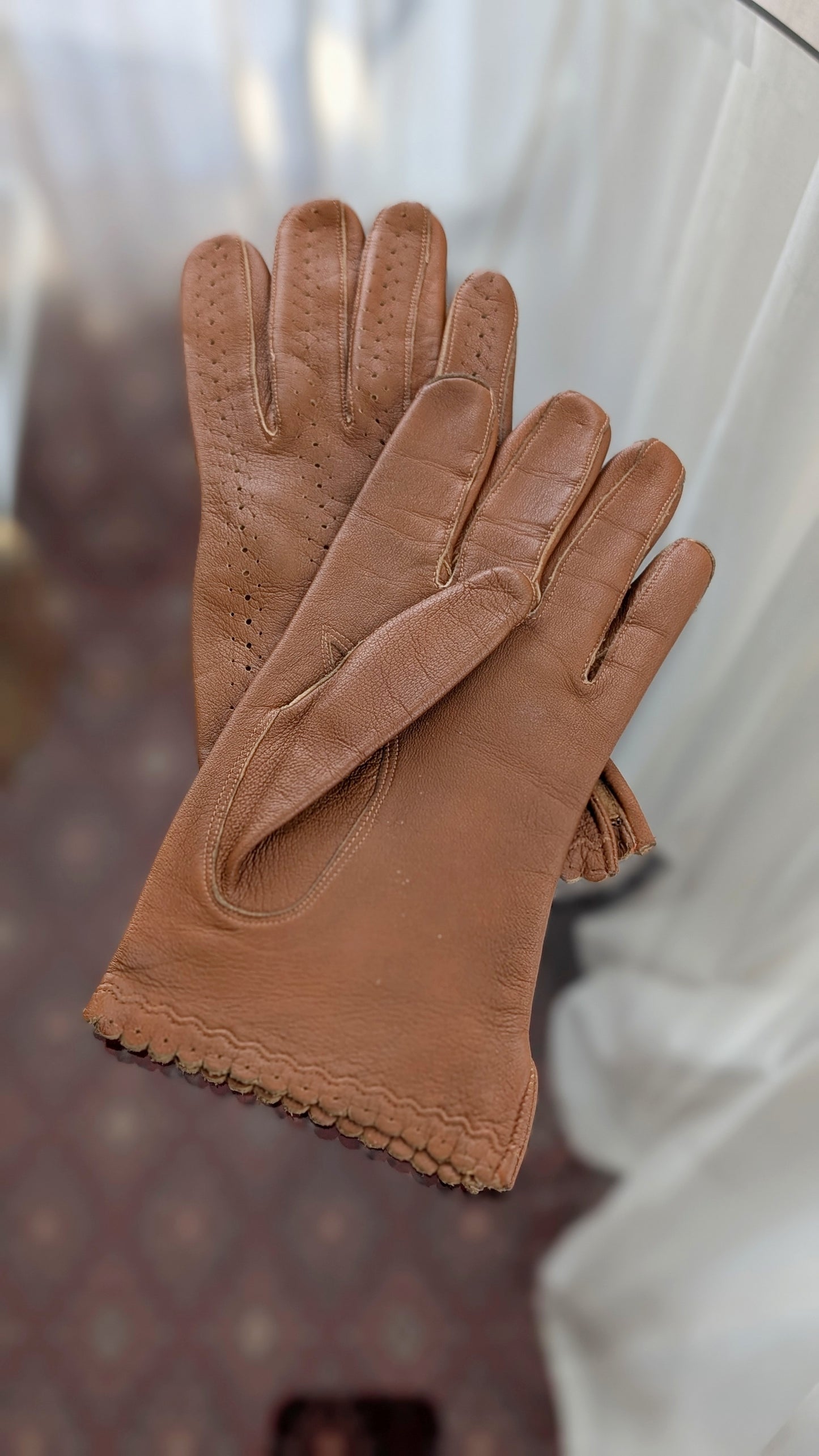 Gants en cuir 1960 cuir agneau