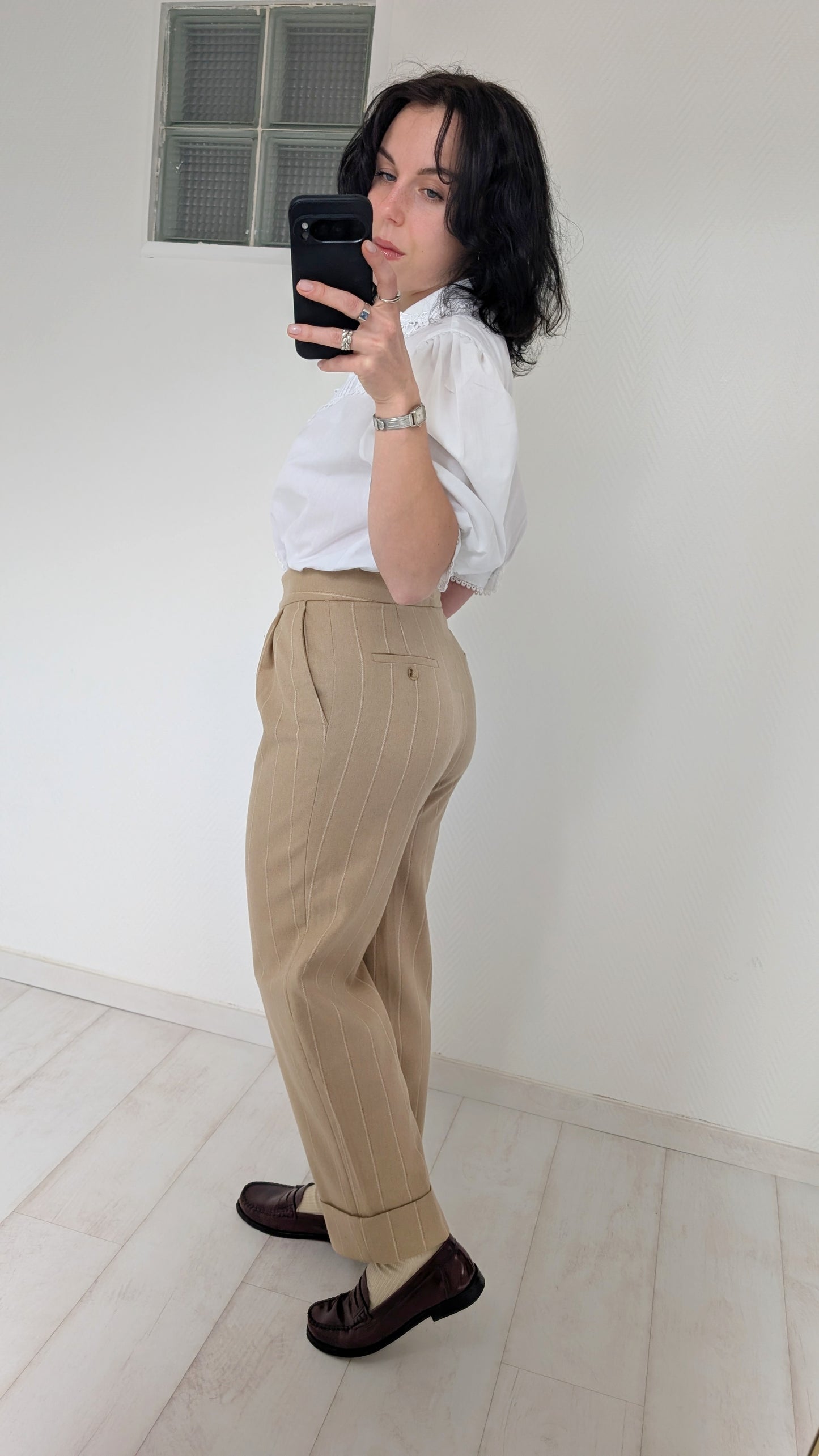 Pantalon à pinces T36
