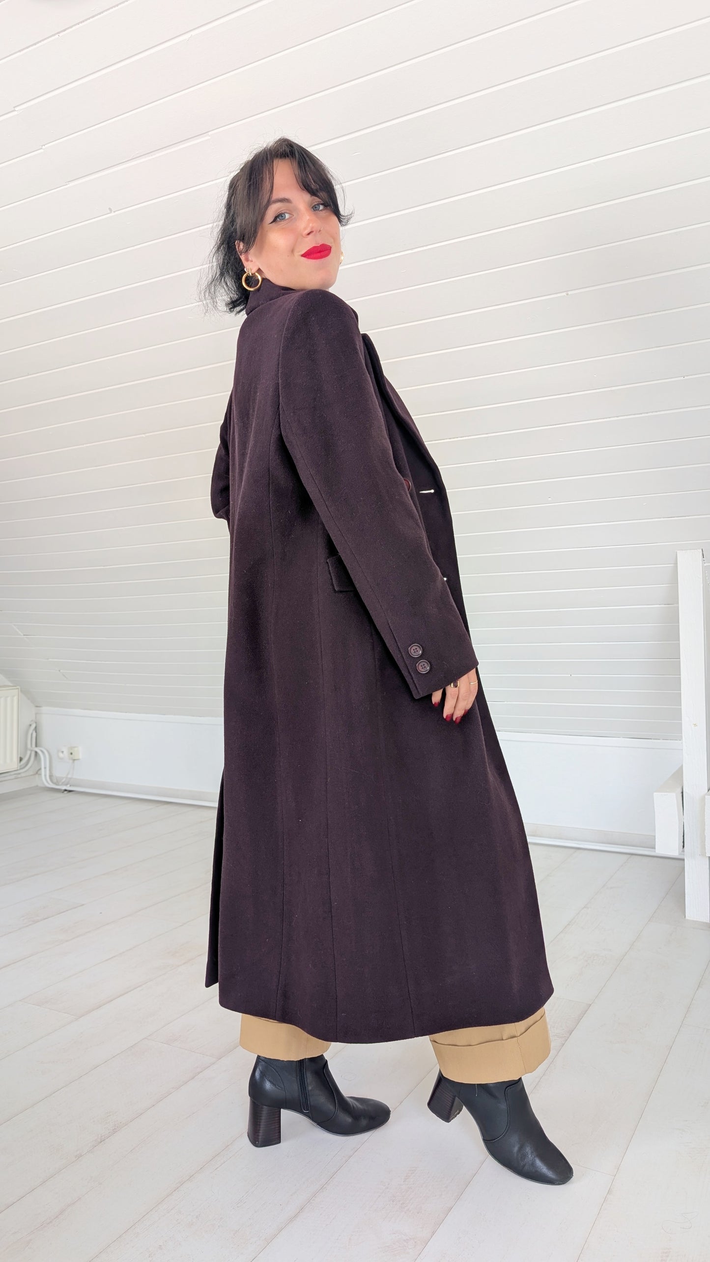 Manteau pure laine T36-38