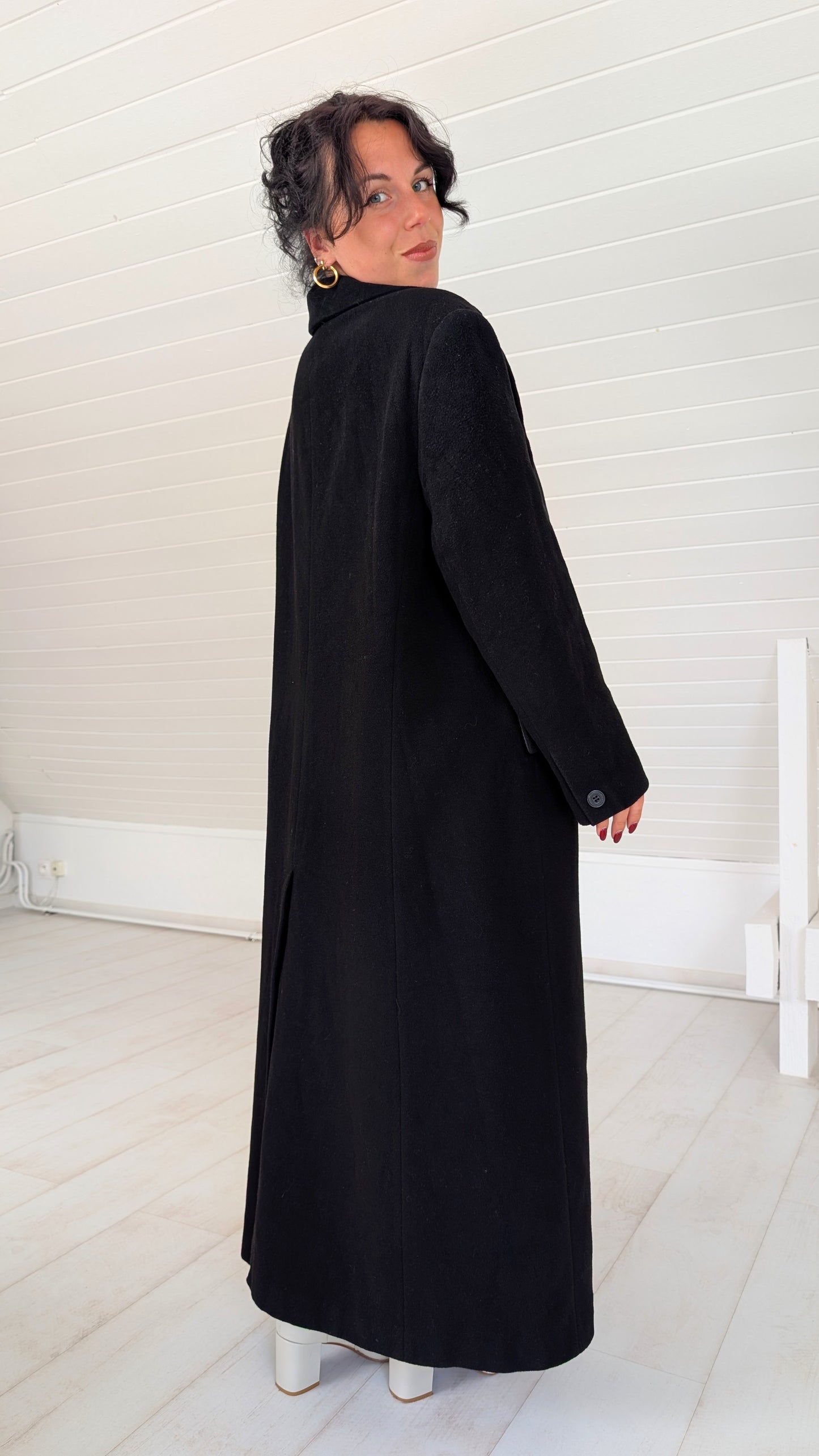 Manteau laine et cachemire T42