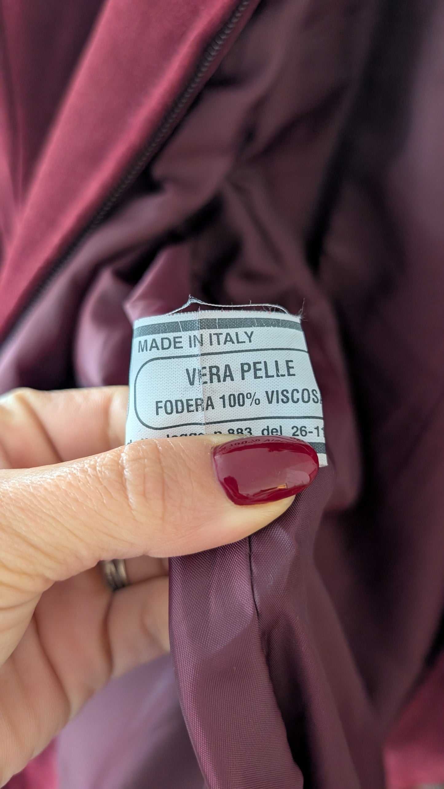 Veste daim 90s T40