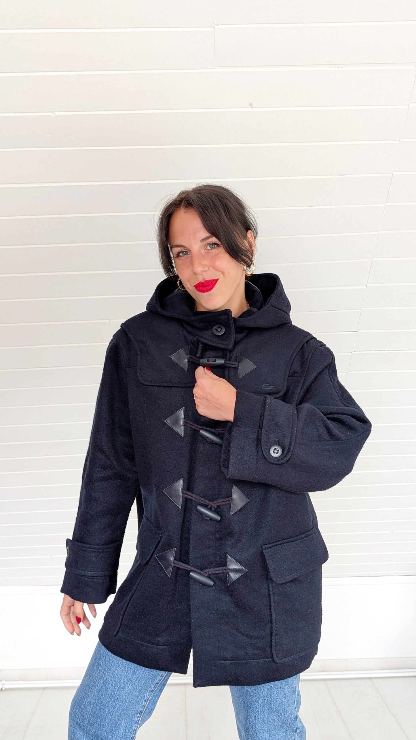 Manteau laine Lacoste T38-40