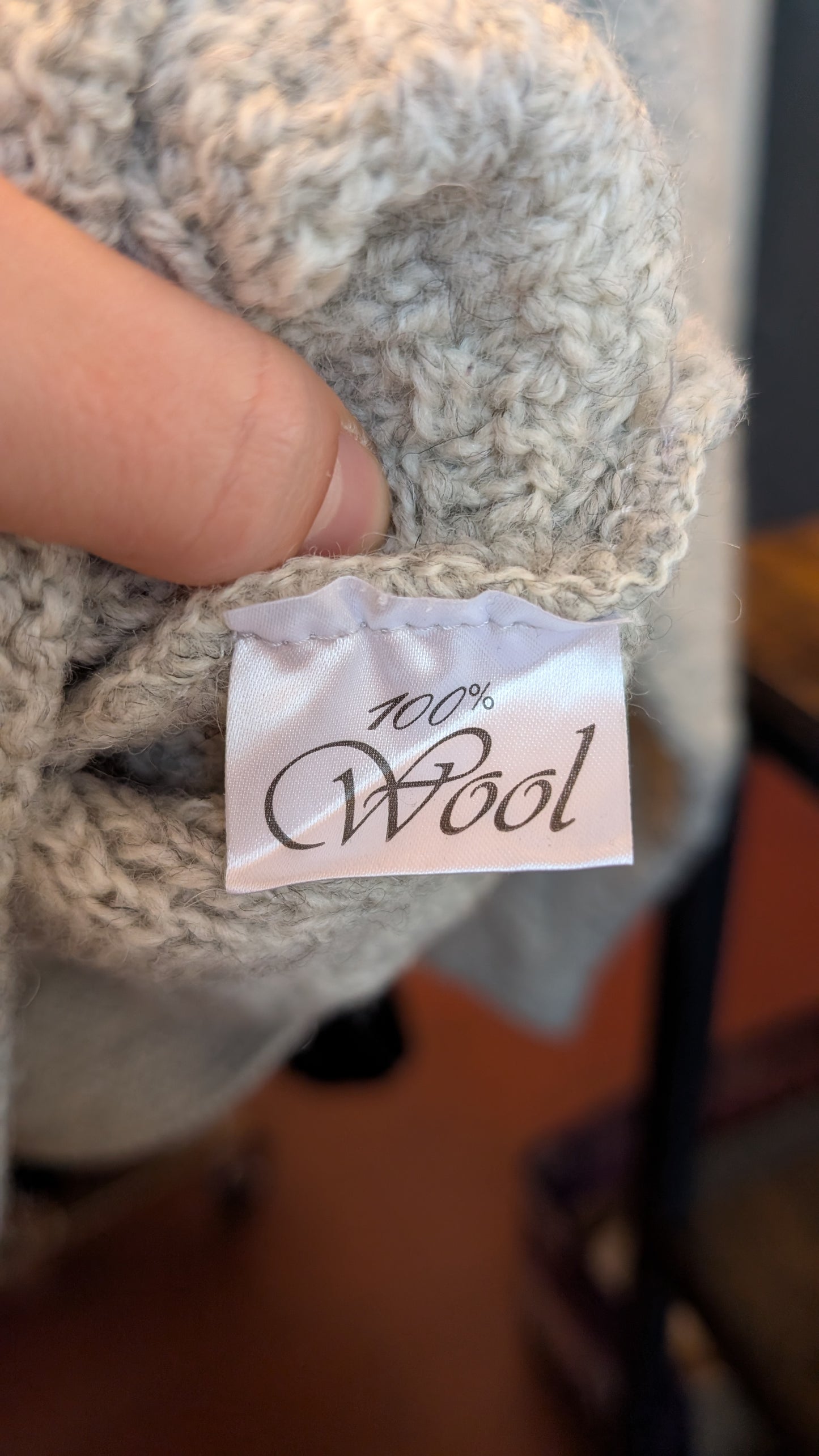 Pull irlandais pure laine T40-42