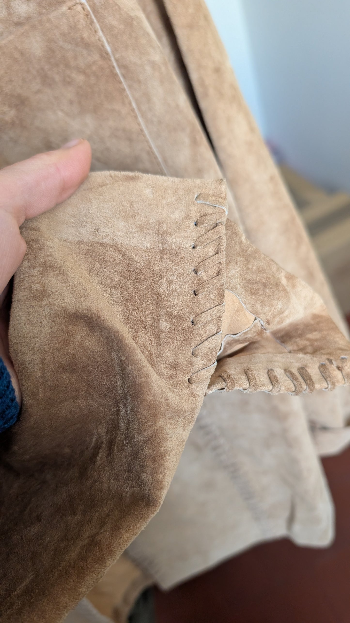 Veste/surchemise daim T38