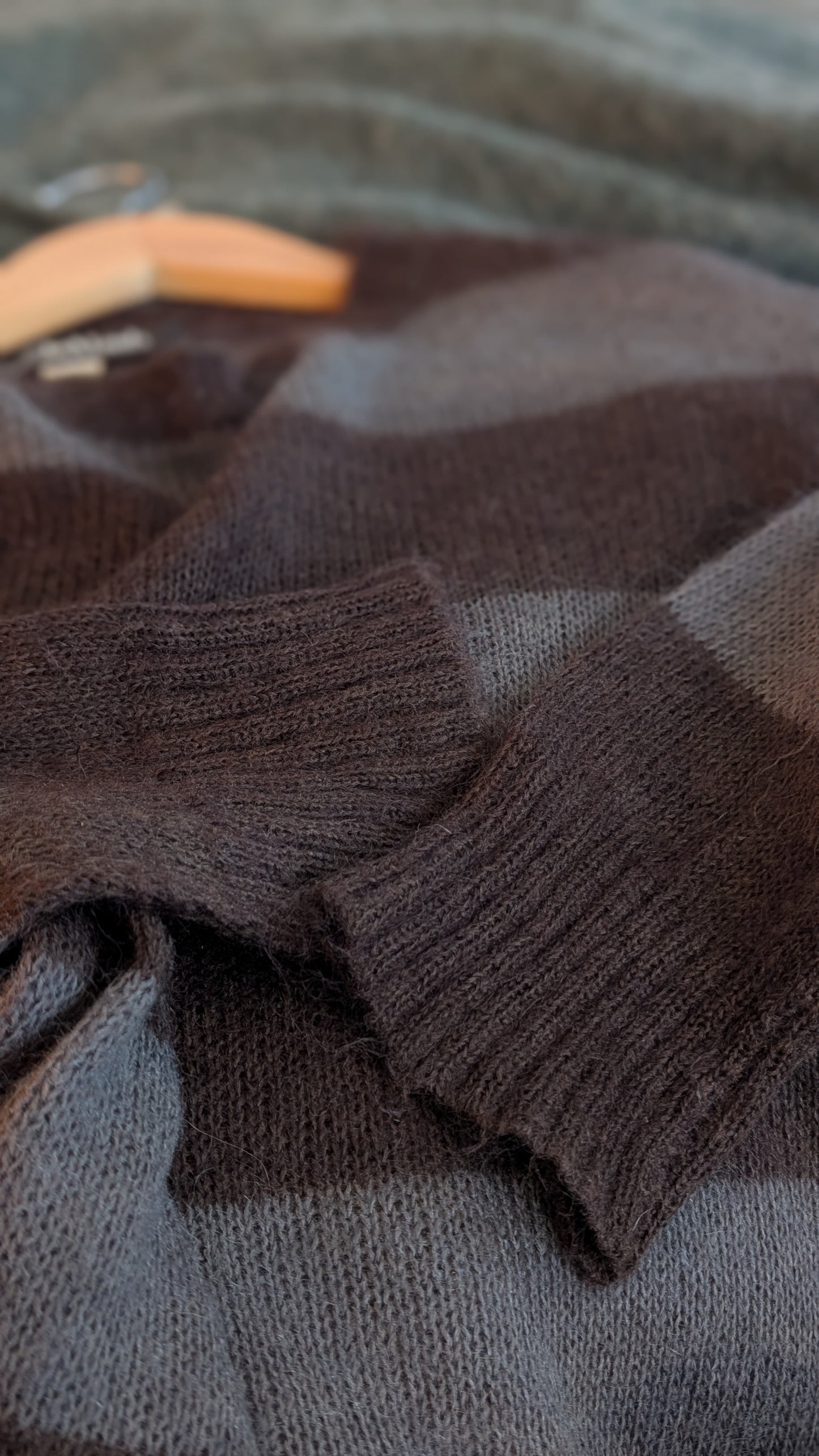 Pull laine et mohair T40-42