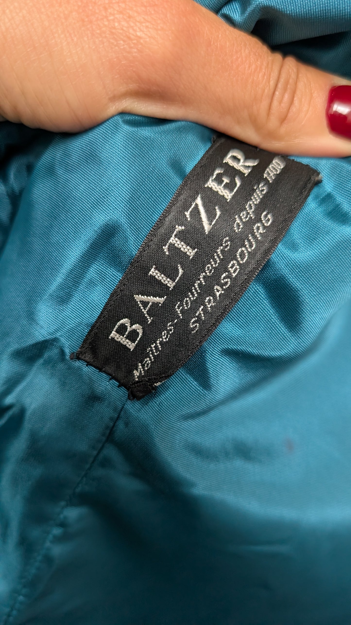 Trench en cuir 1970 rare T36