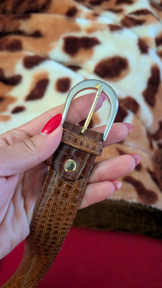 Ceinture véritable cuir du 34 au 40