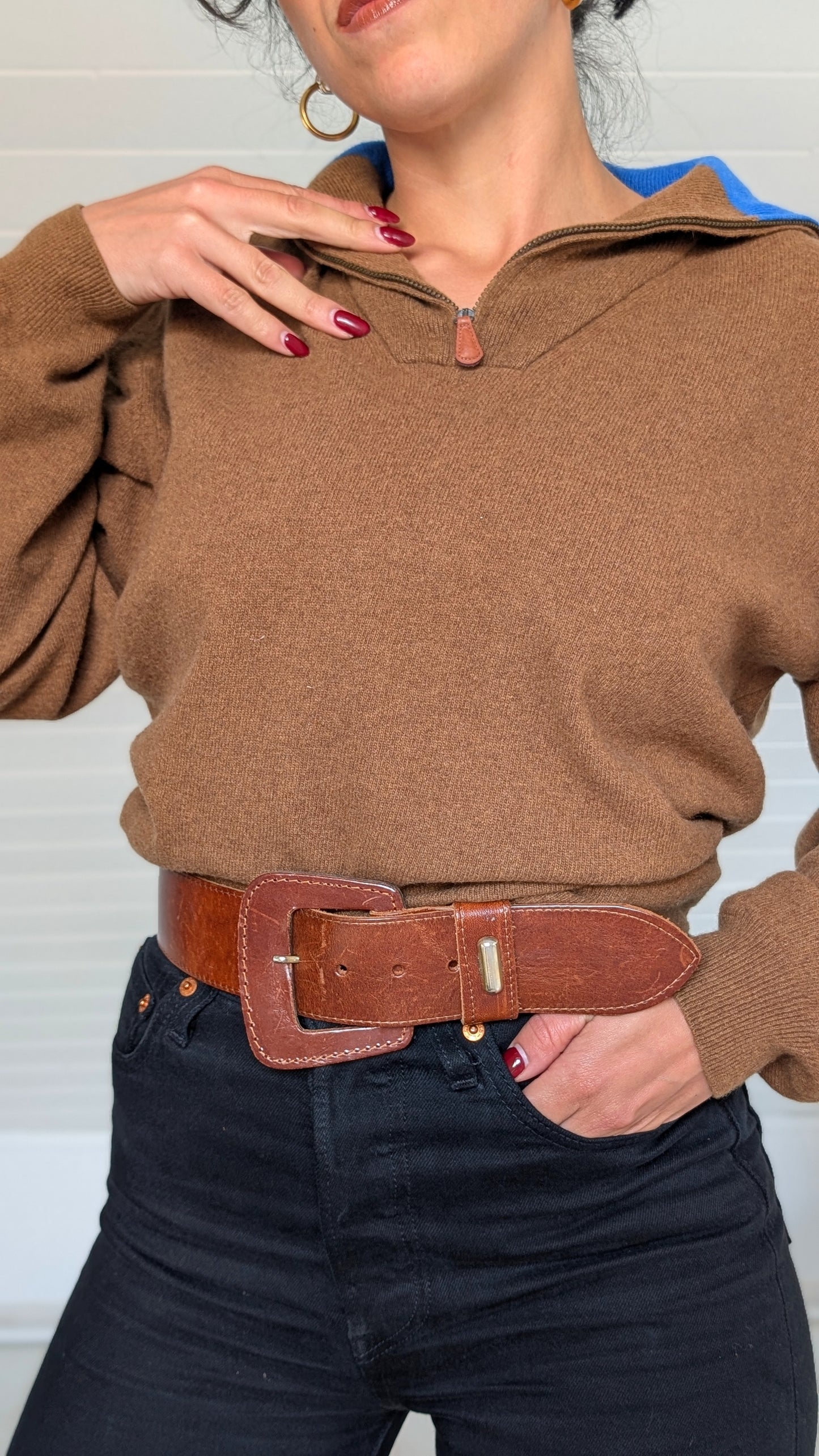 Ceinture cuir T36-38