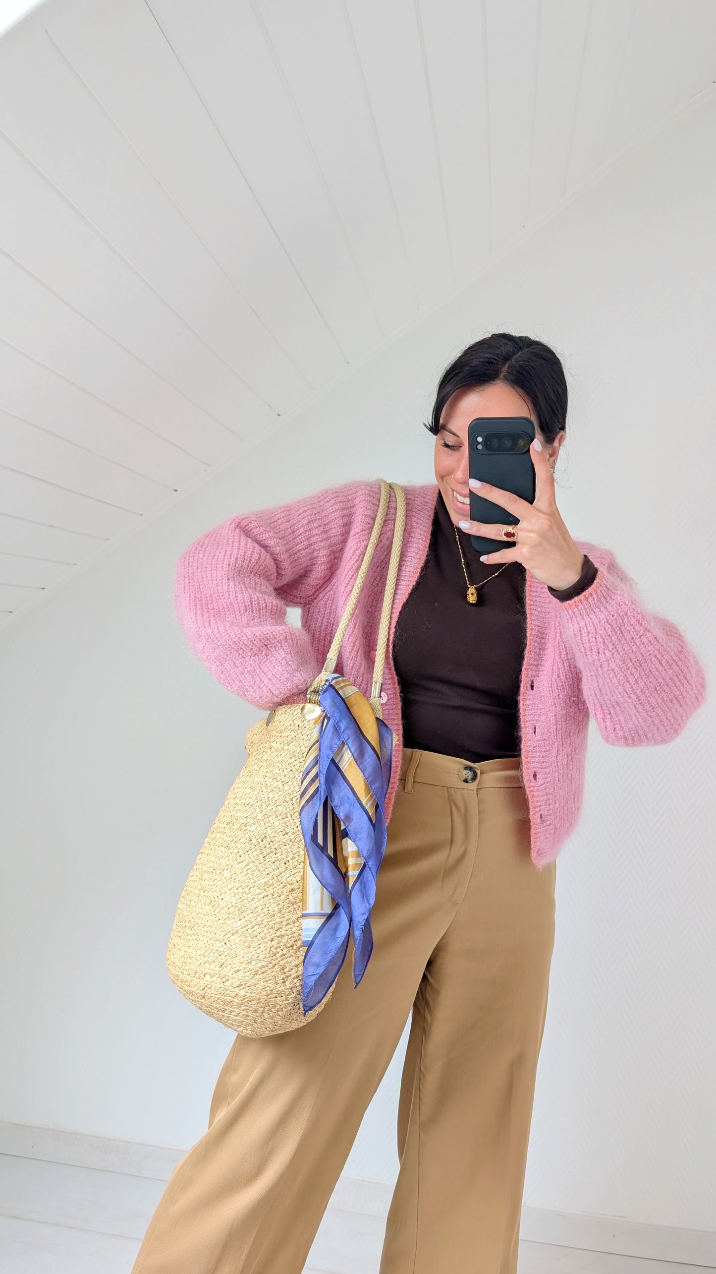 Sac/panier raphia naturelle