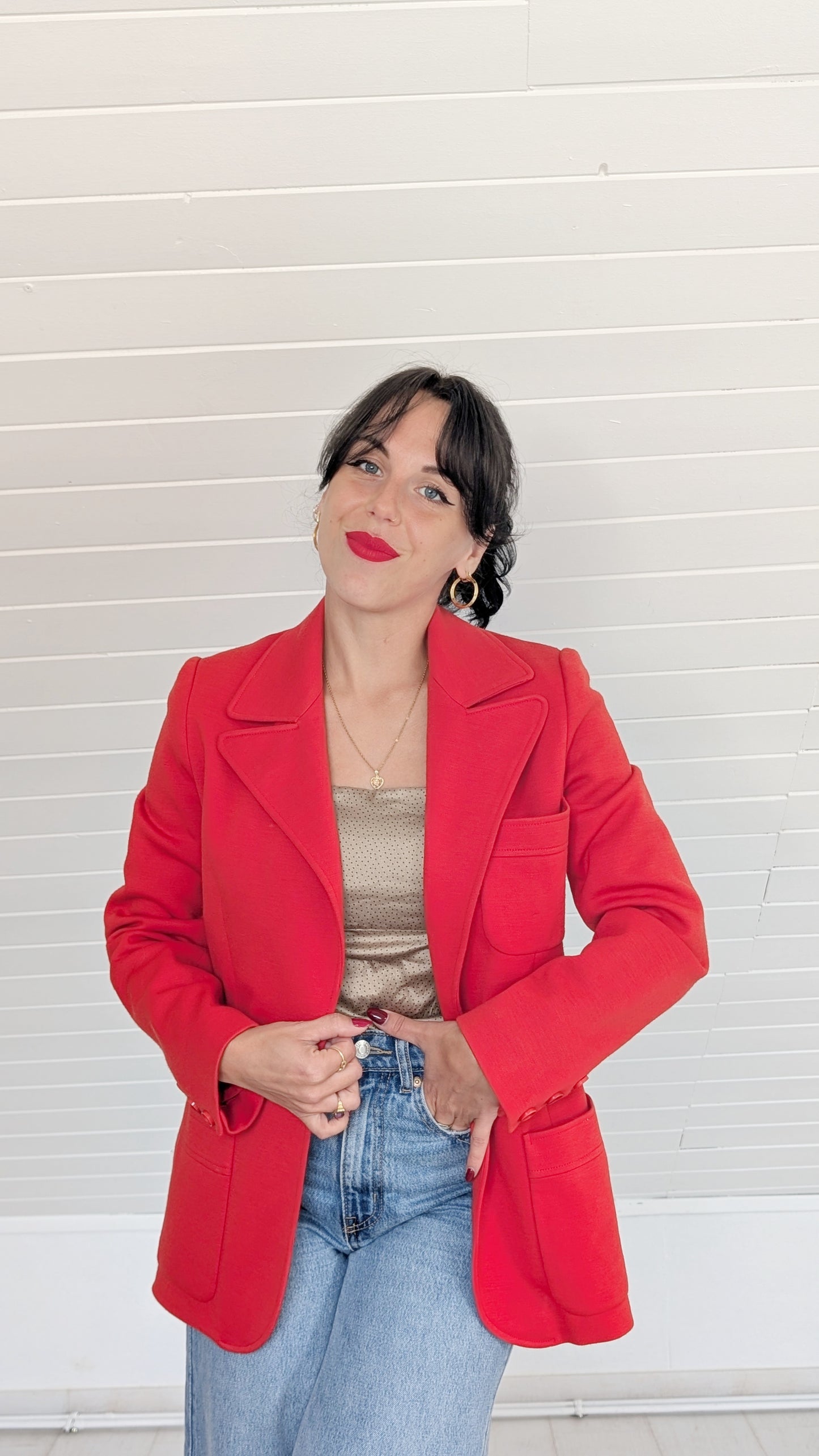 Blazer 70s pure laine T36
