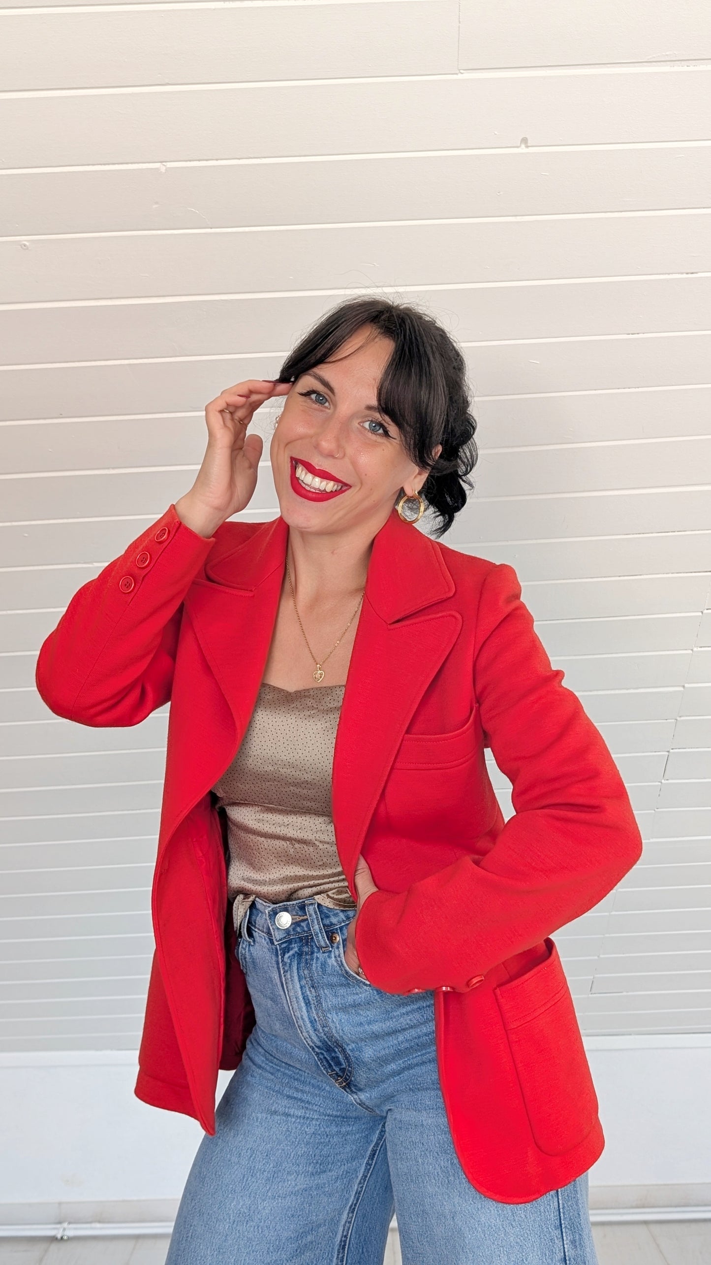 Blazer 70s pure laine T36