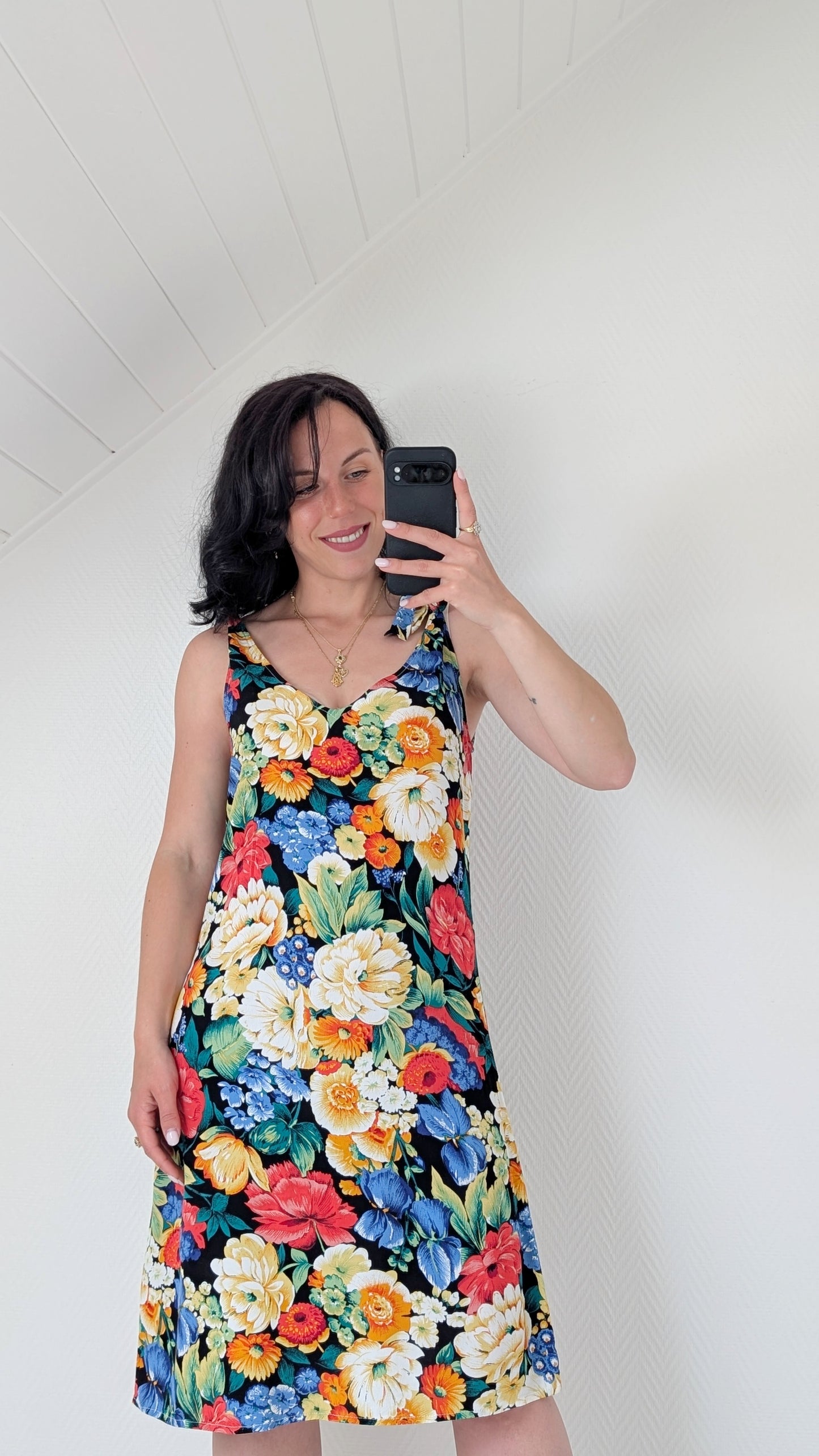 Robe 90s viscose T40-42