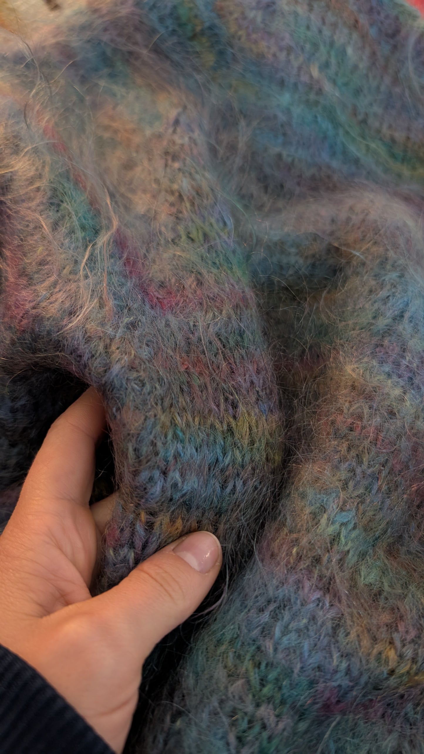 Robe/pull laine mohair taille du 34 au 40