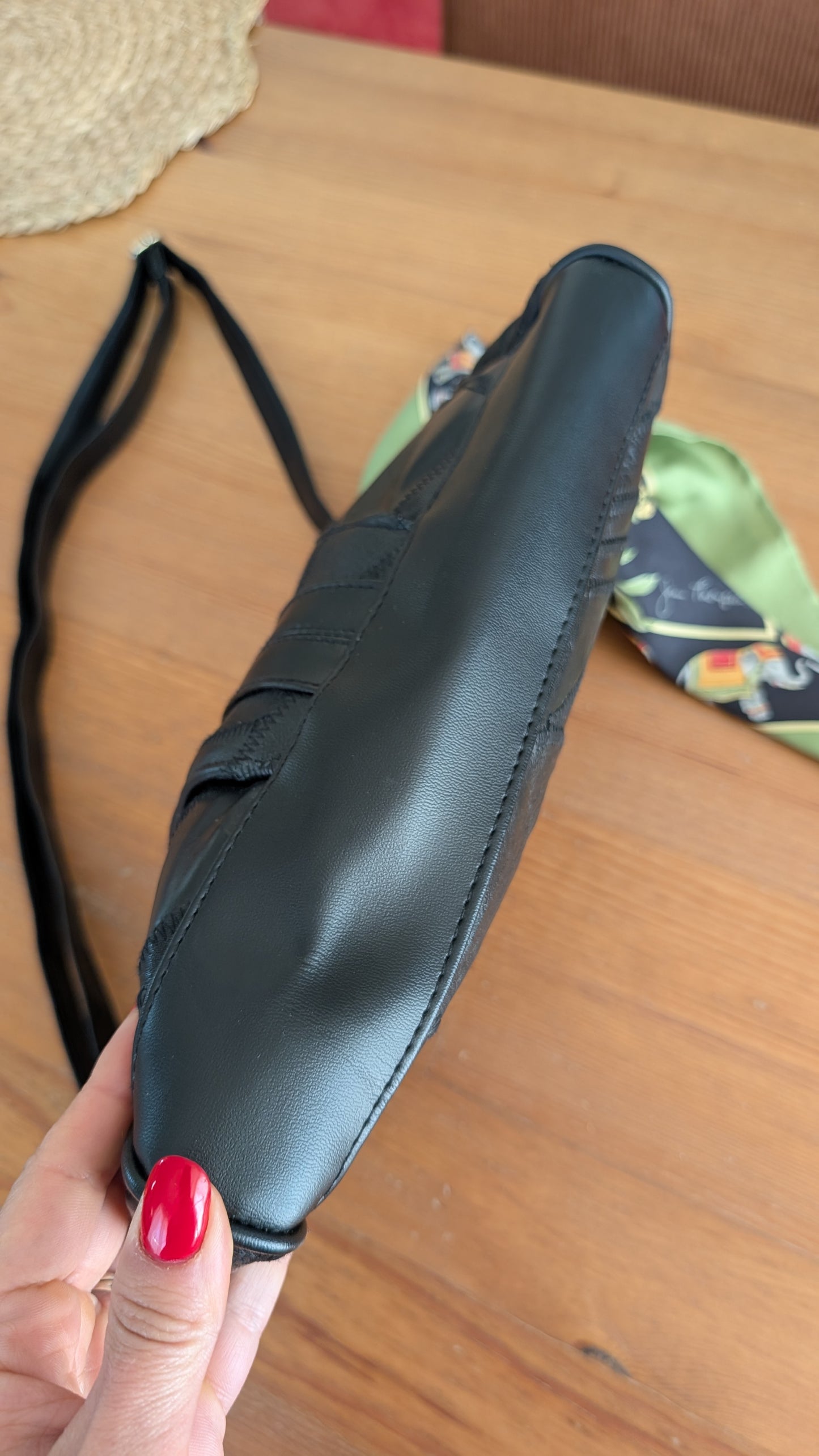Sac à bandoulière cuir 90s