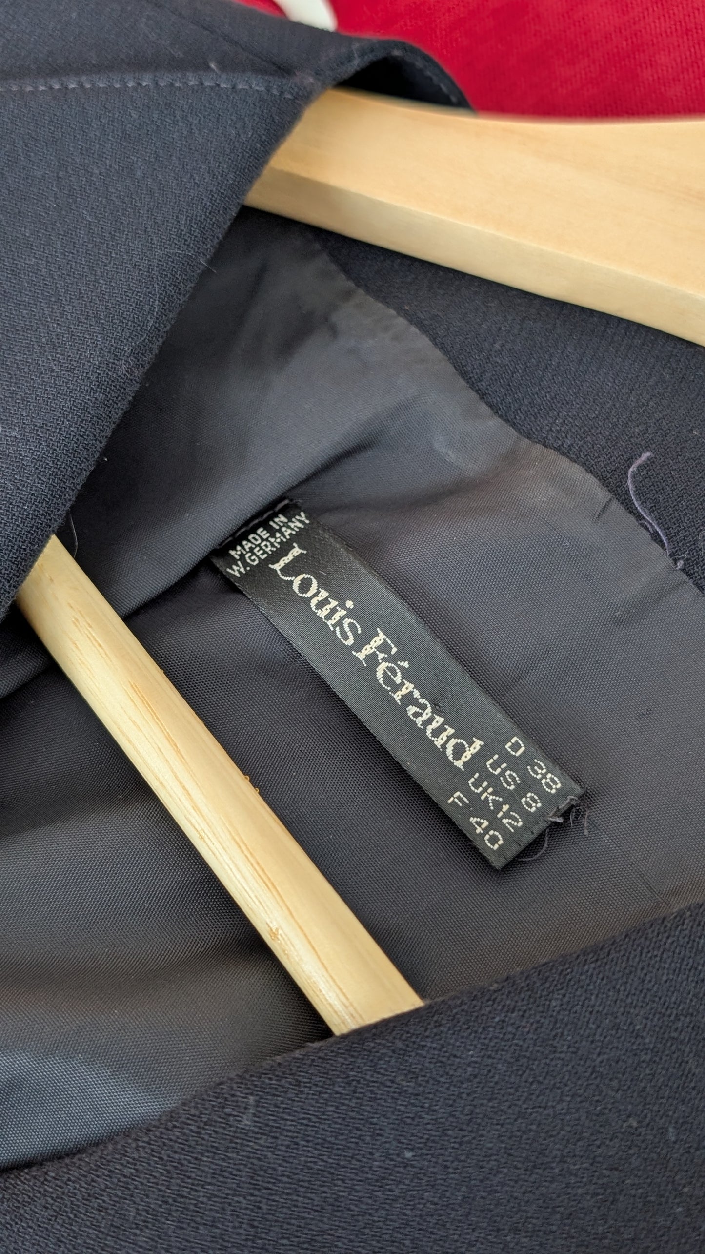 Robe/veste Louis Féraud laine T38