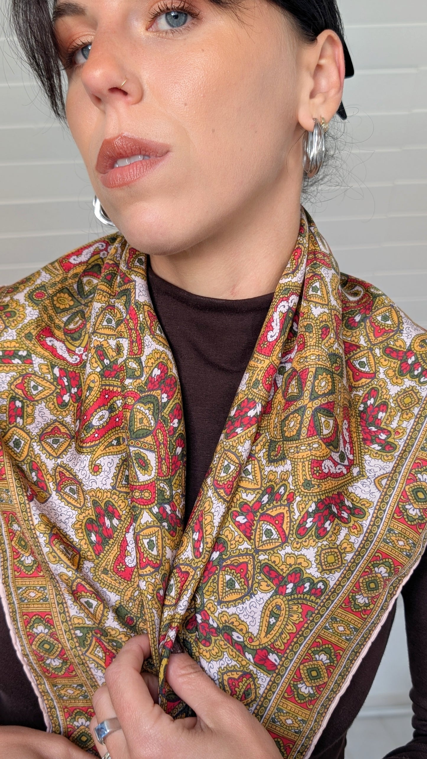 Foulard soie