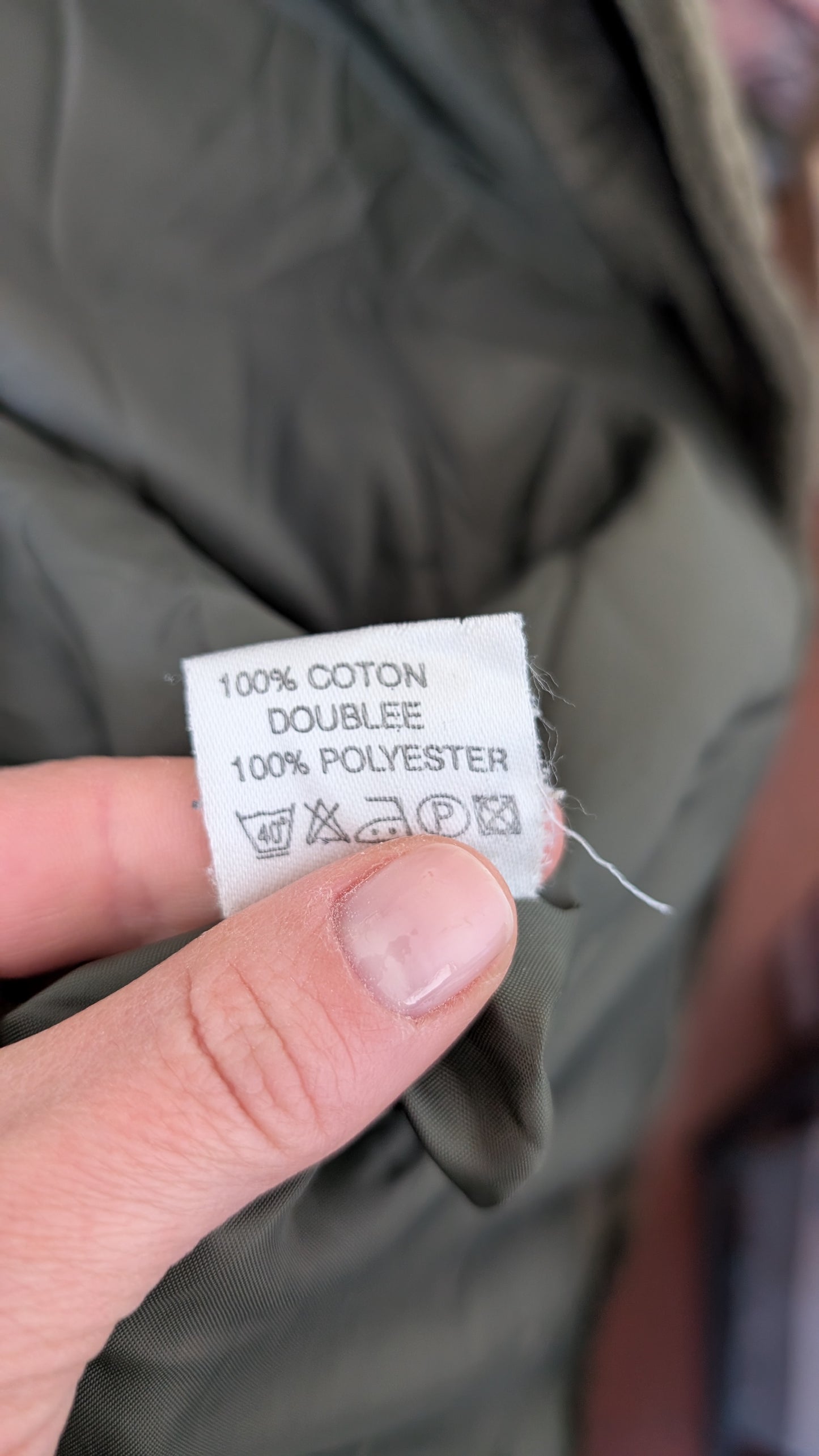 Veste matelassé coton T40-42