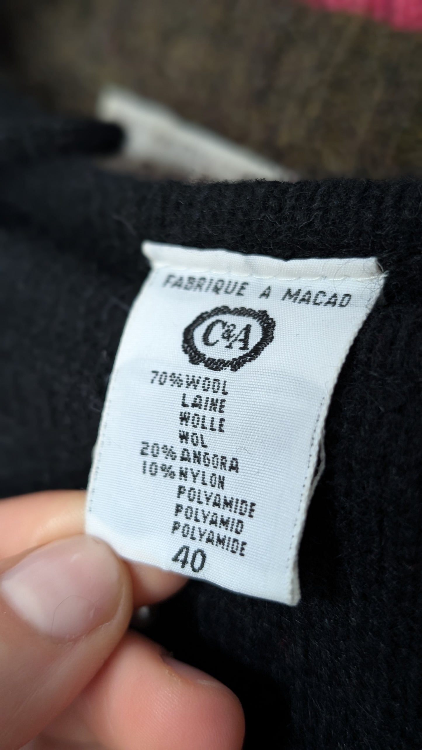 Pull laine et angora T36