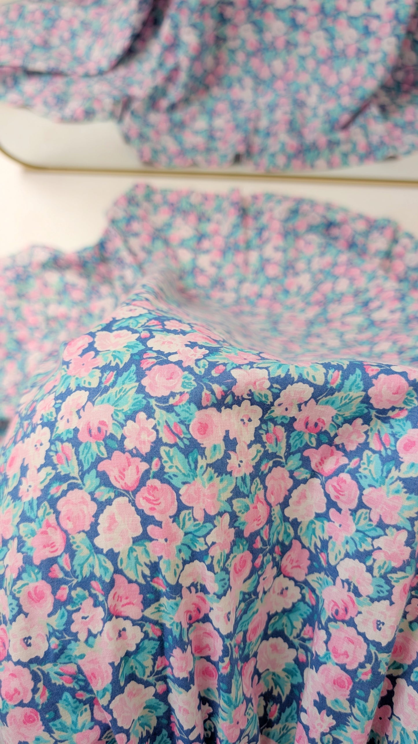 Robe Laura Ashley coton 80s T36