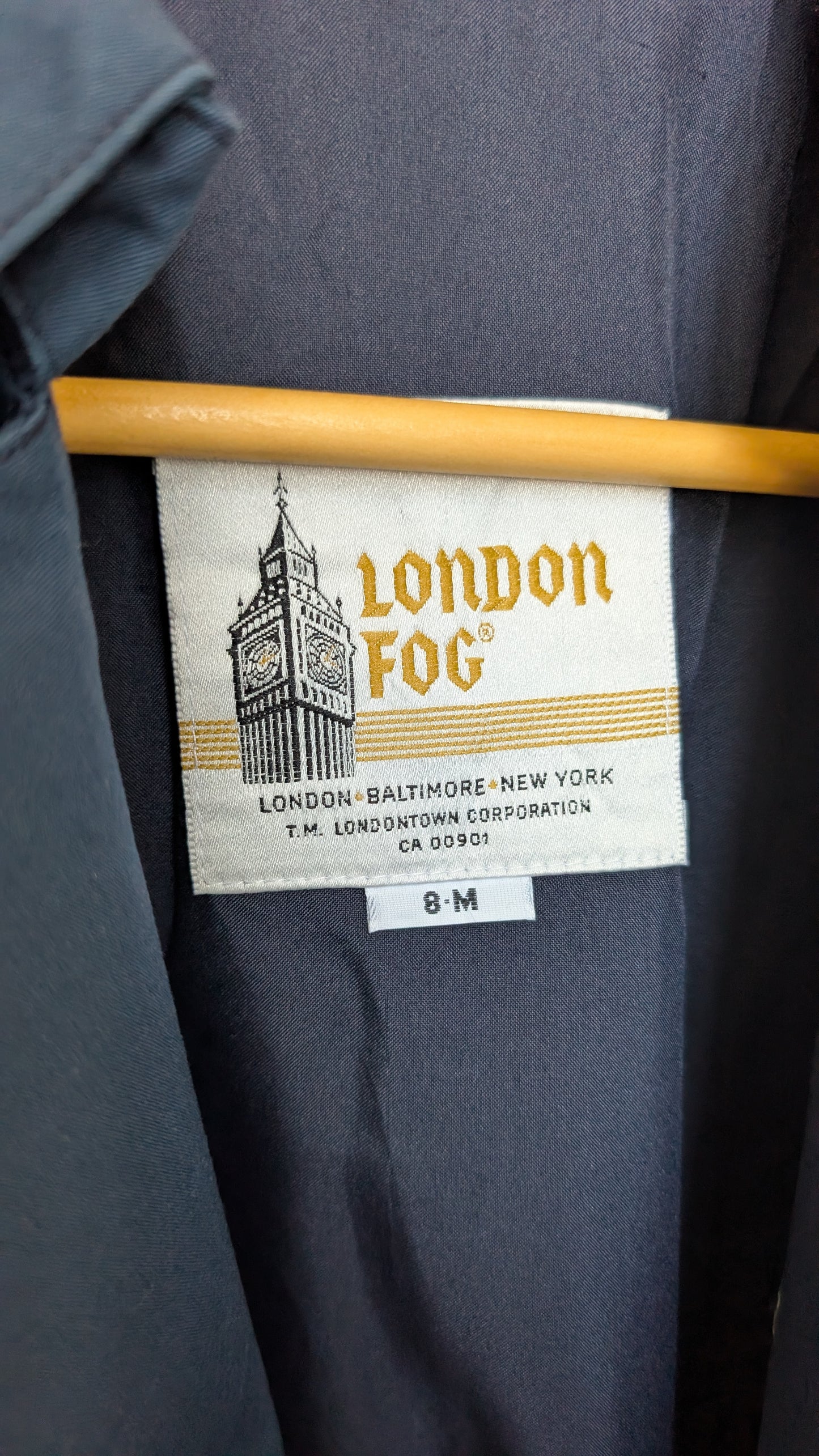 Trench 1980 London Fog T38-40