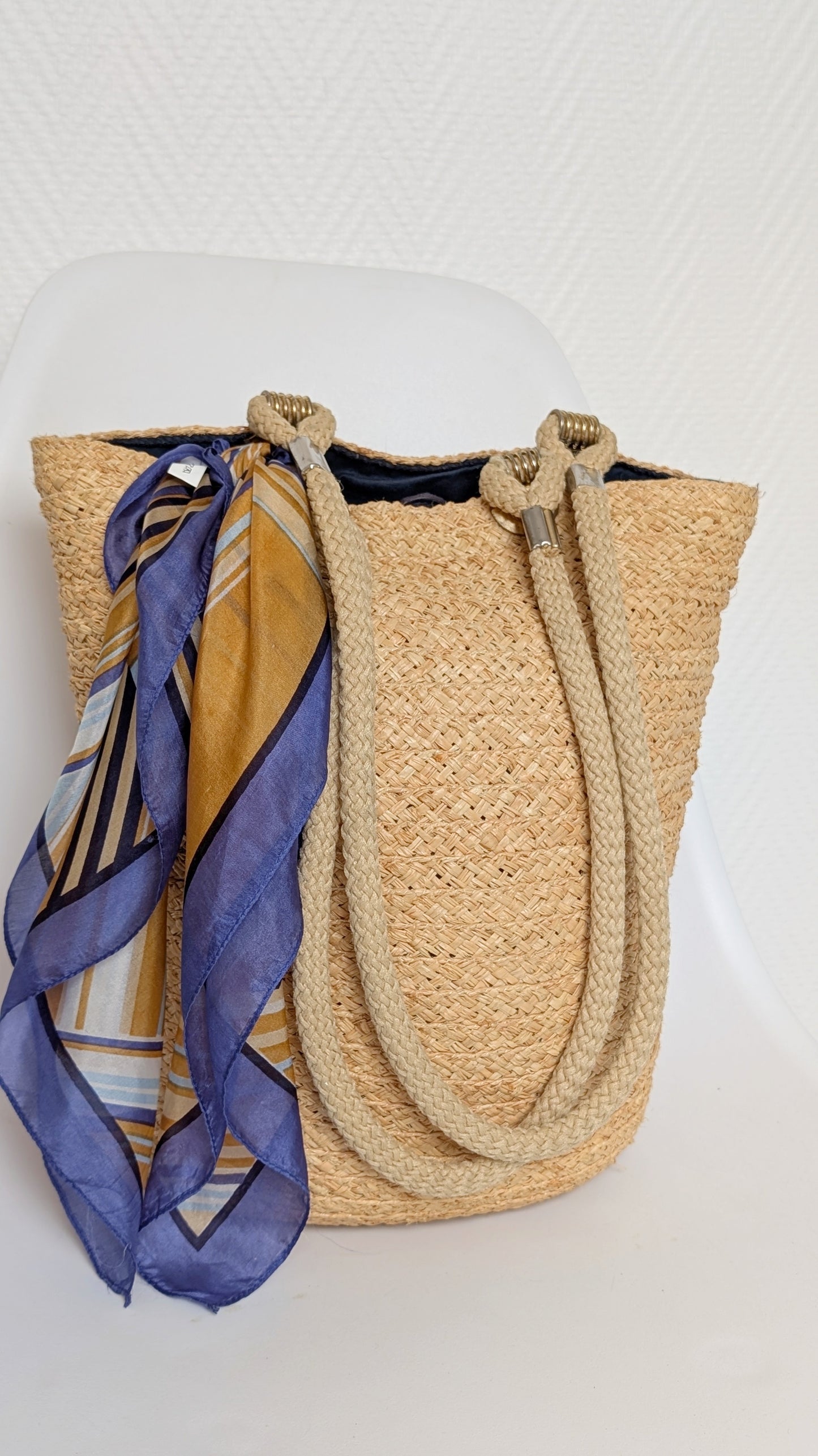 Sac/panier raphia naturelle
