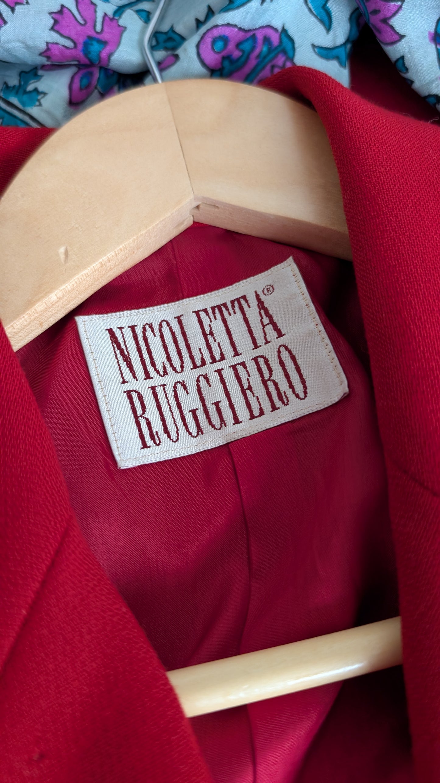 Costume 80s laine T38