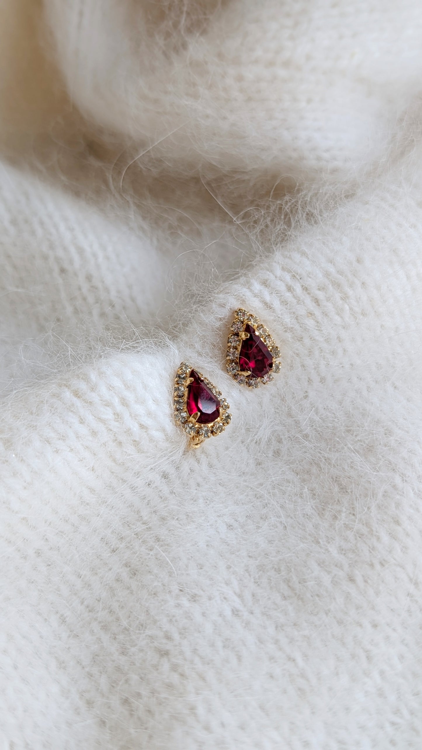 Boucles d'oreilles plaquées or neuves