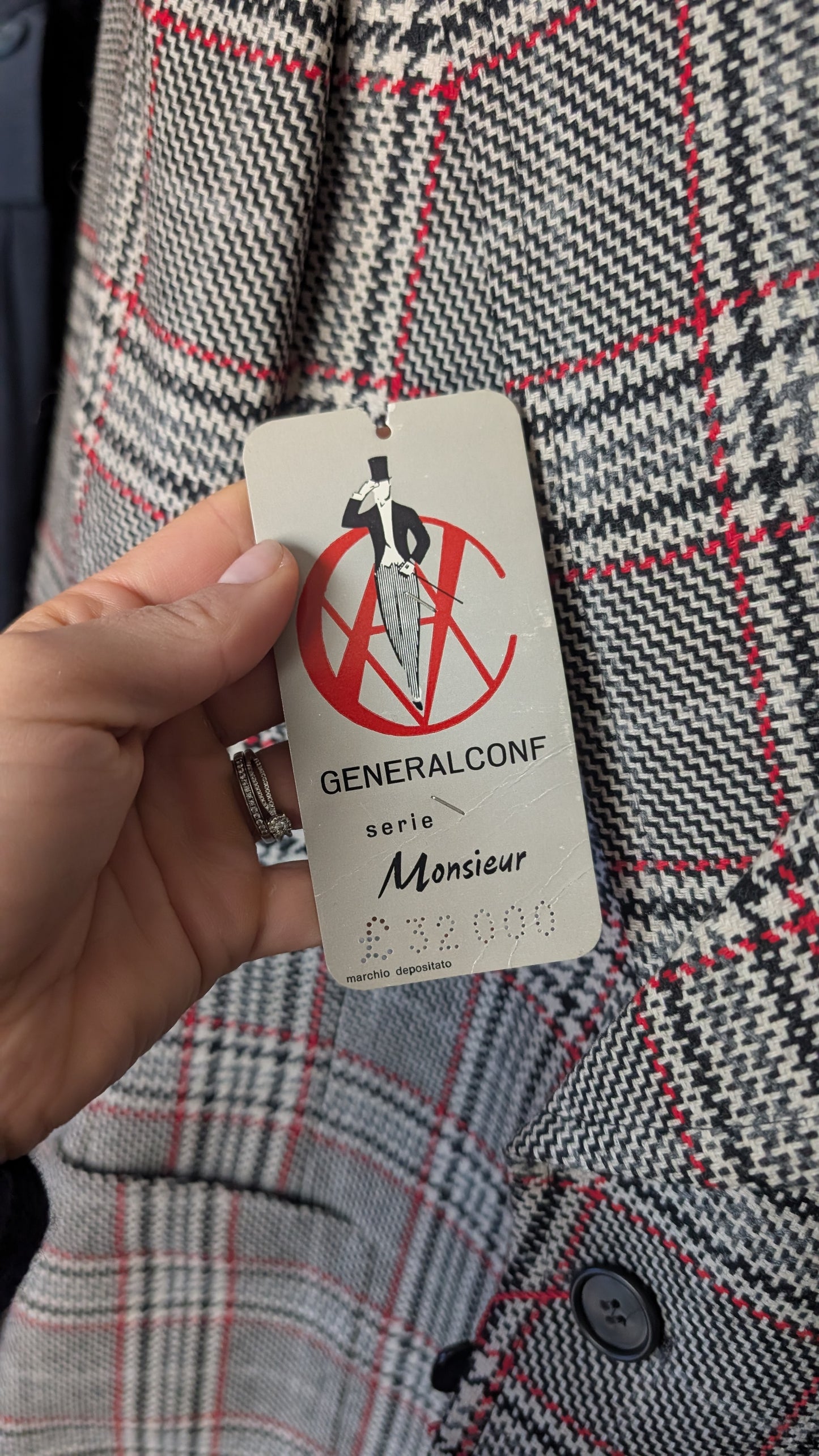 Blazer laine 1970 neuf T34-36