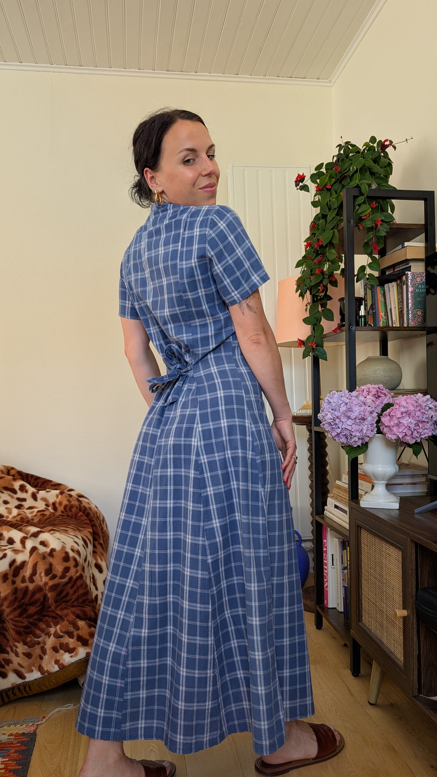 Robe longue coton 90s T38