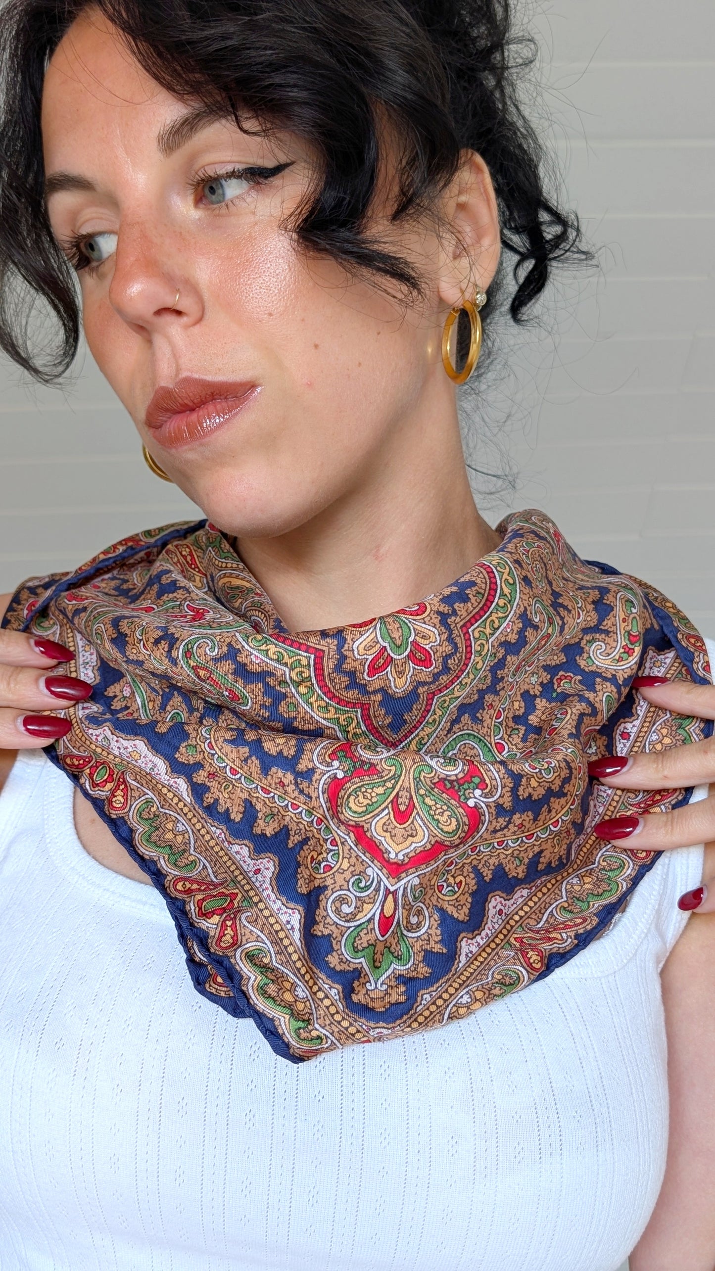 Foulard soie