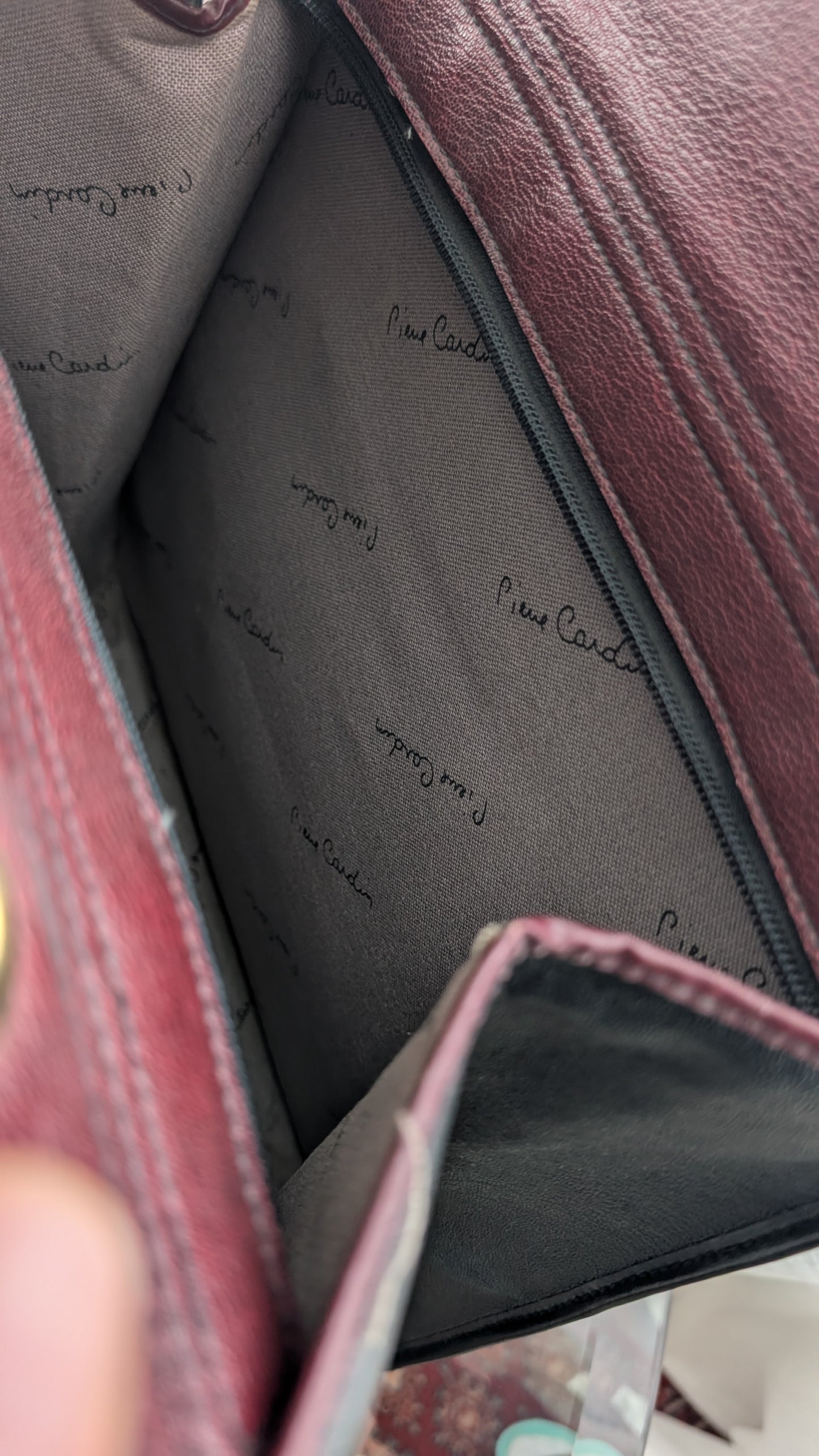 Sac cuir Pierre Cardin