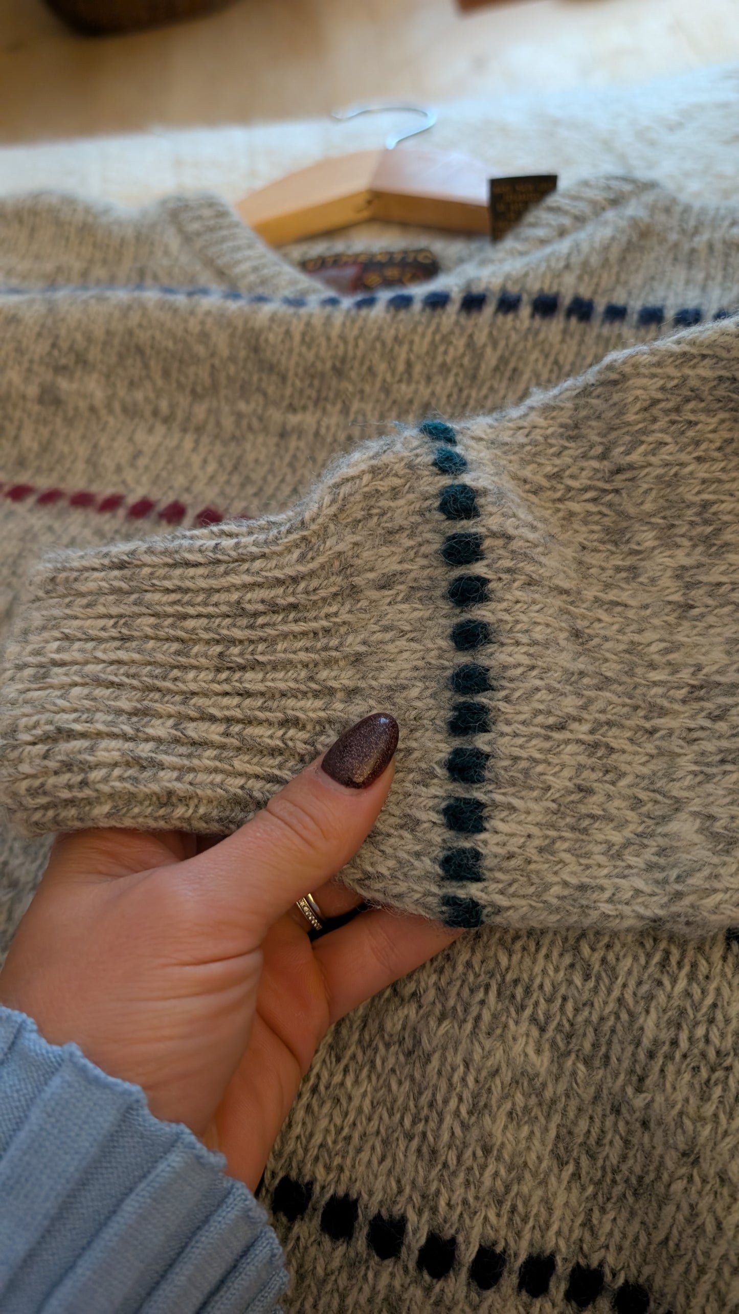 Pull laine 80s T40