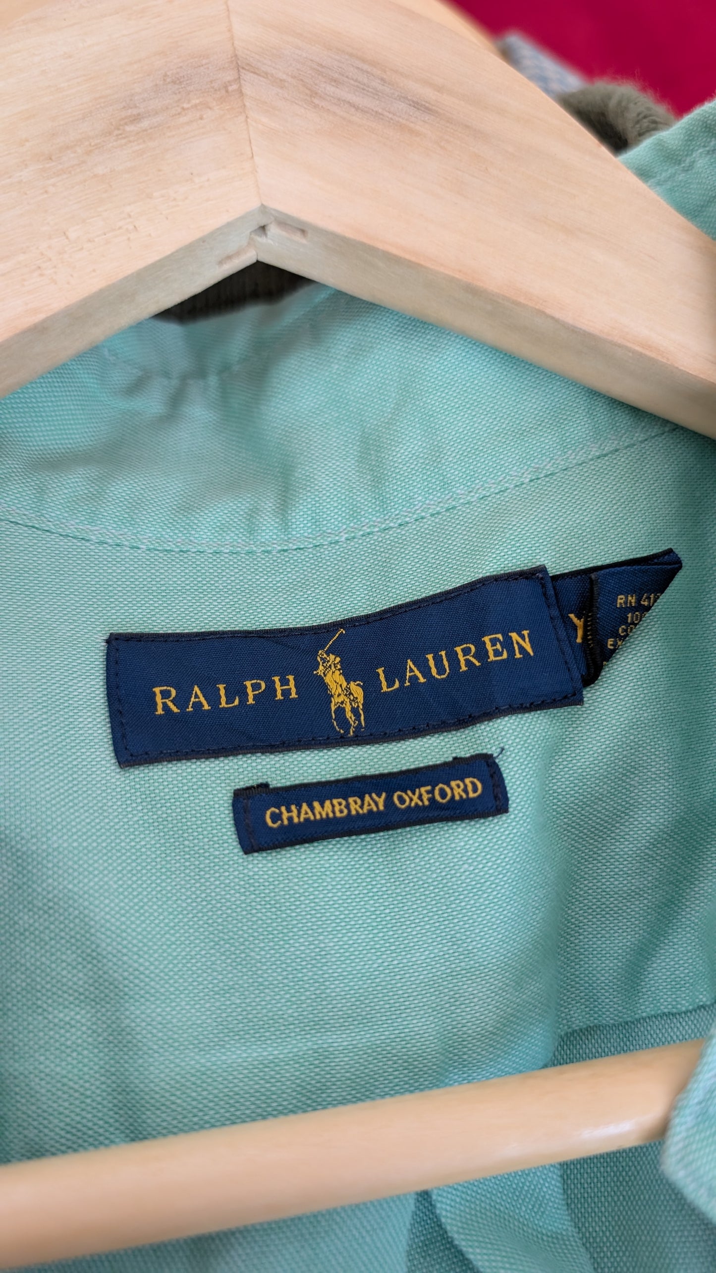 Chemise coton Ralph Lauren T42