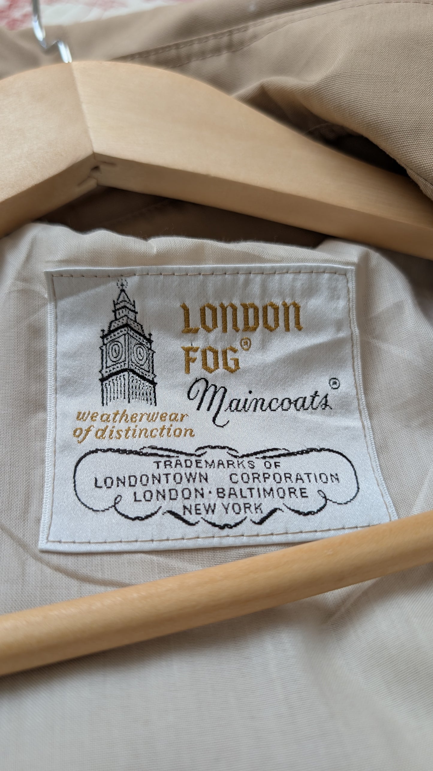 Trench London Fog 70s T38-40-42