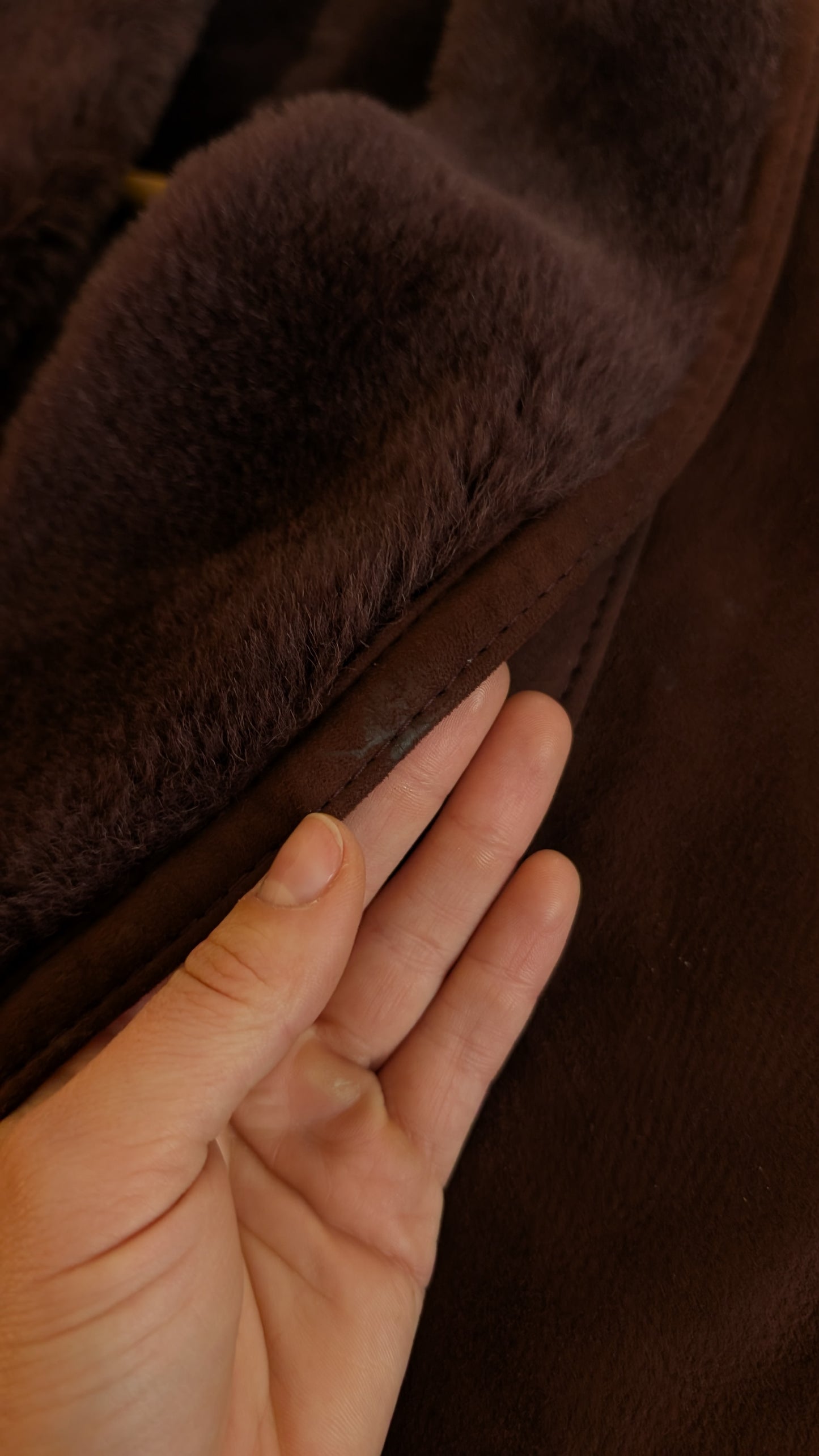 Peau retourné mouton jusqu'à T42