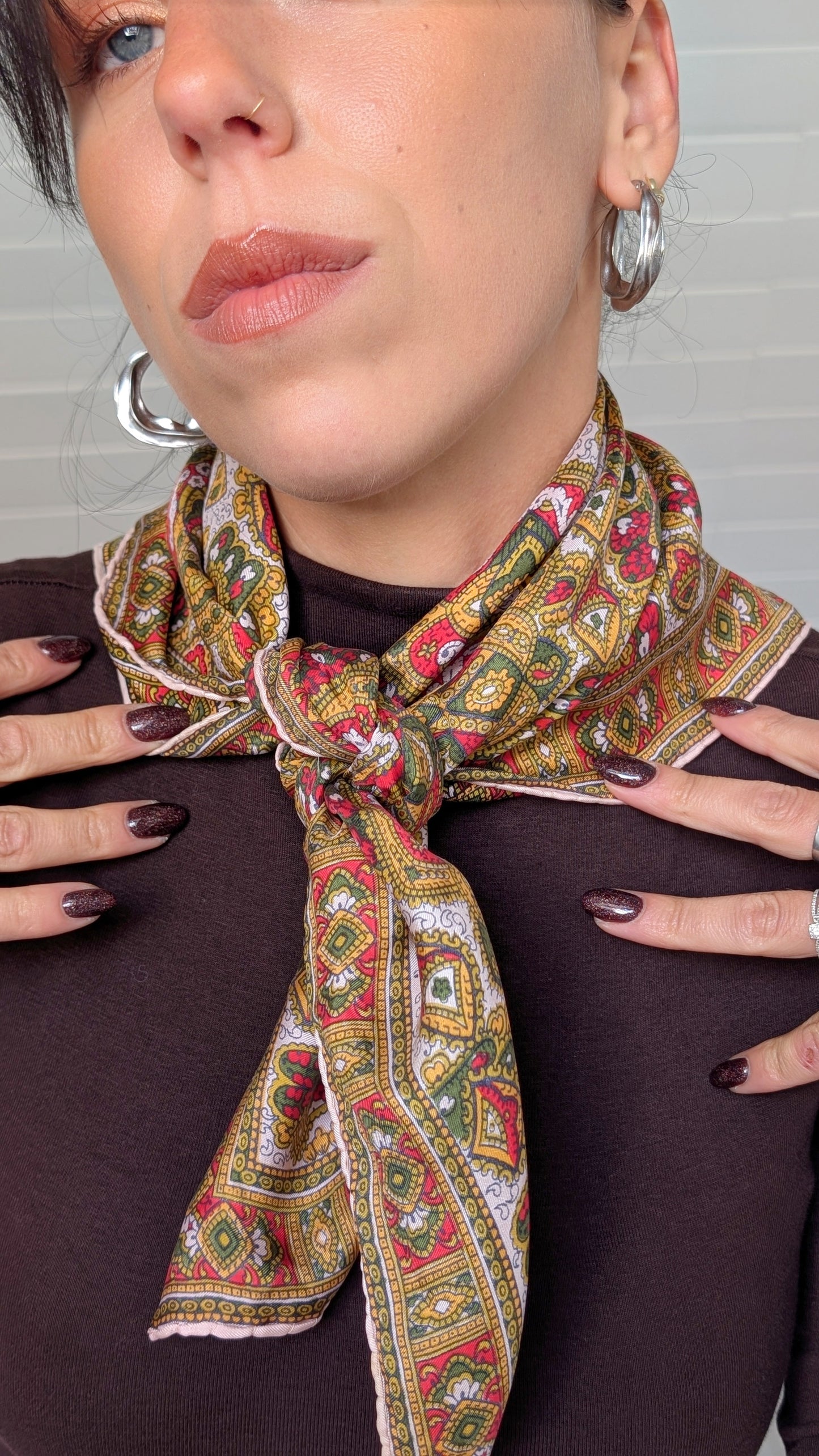 Foulard soie