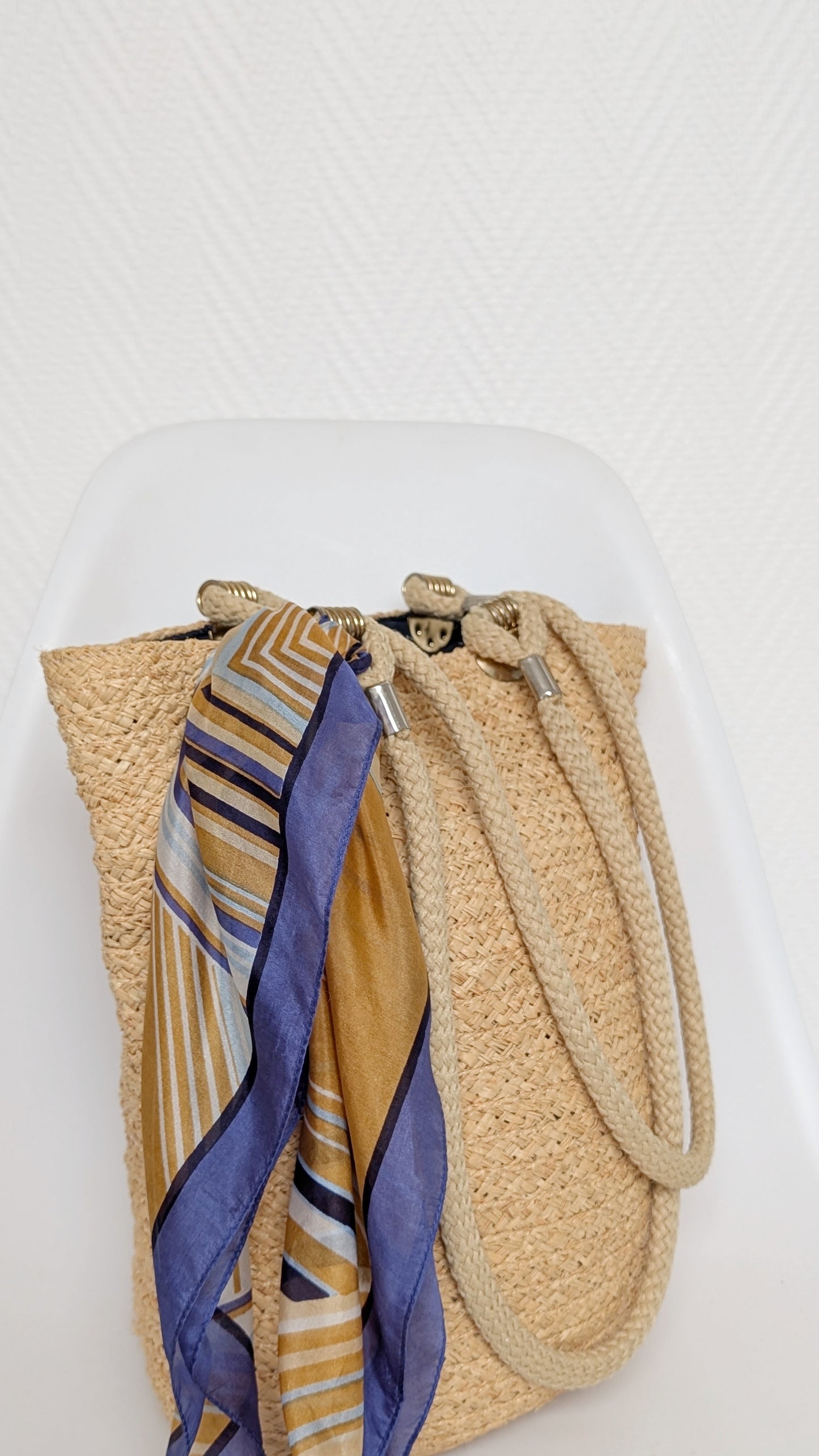Sac/panier raphia naturelle