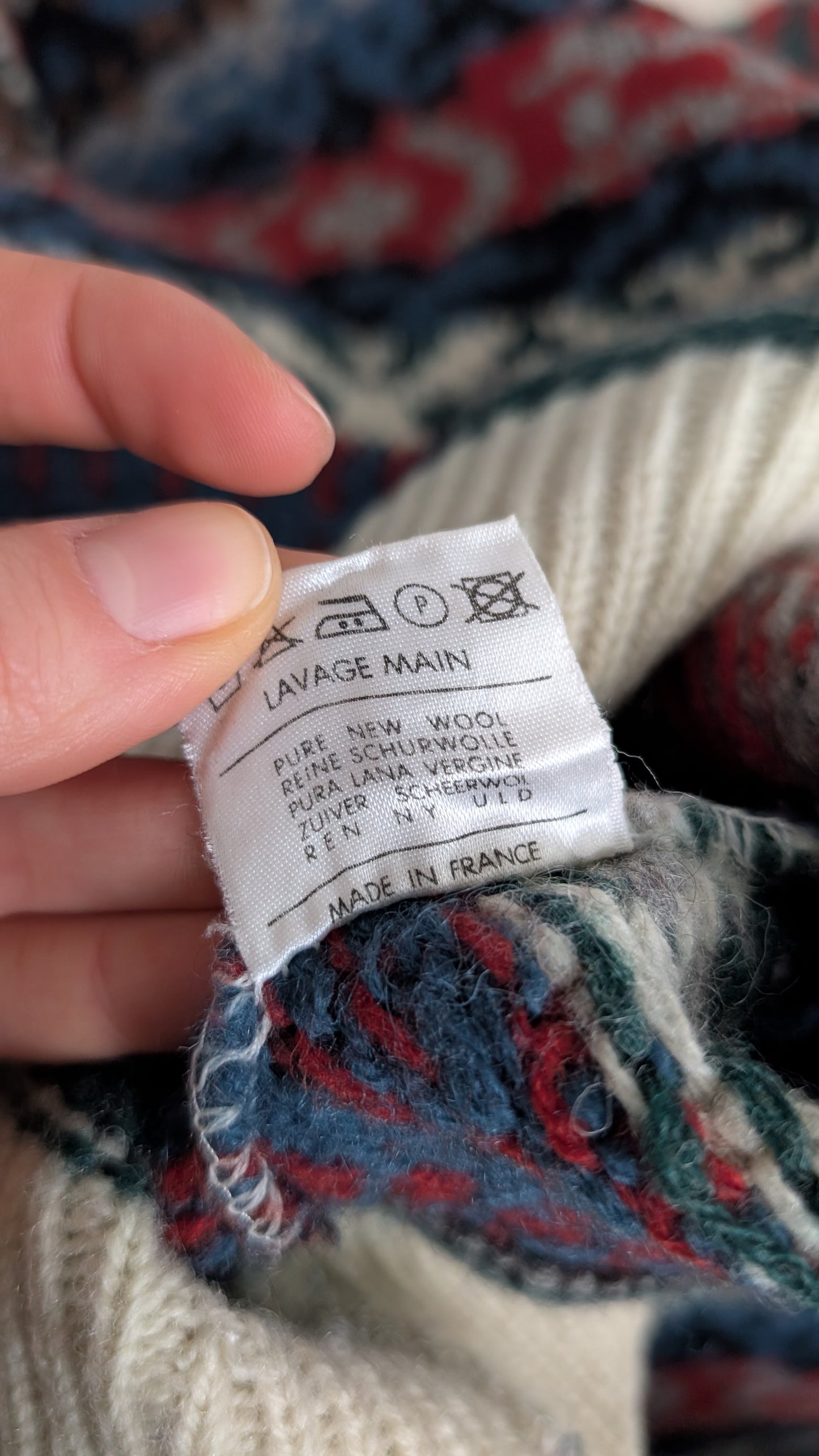 Cardigan pure laine made in France T36