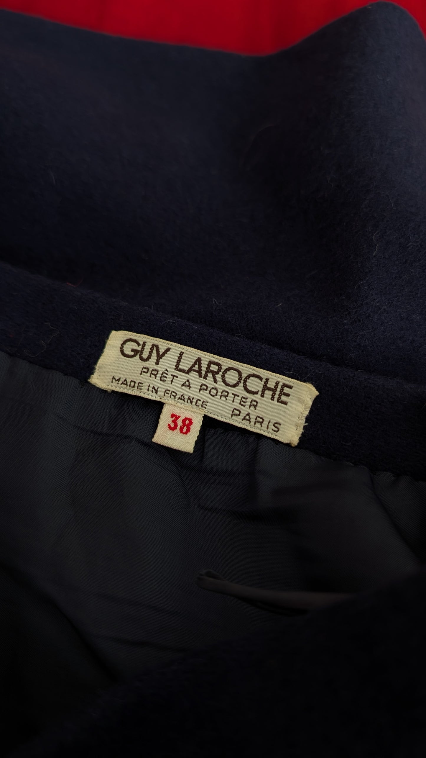 Jupe laine Guy Laroche T34