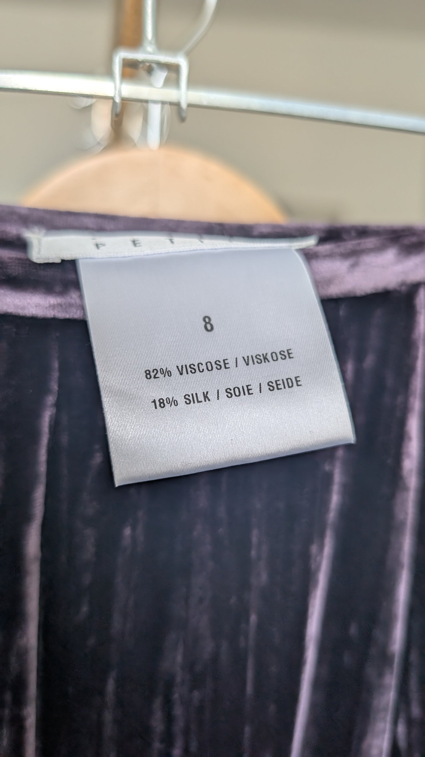 Ensemble viscose et soie 90s T34