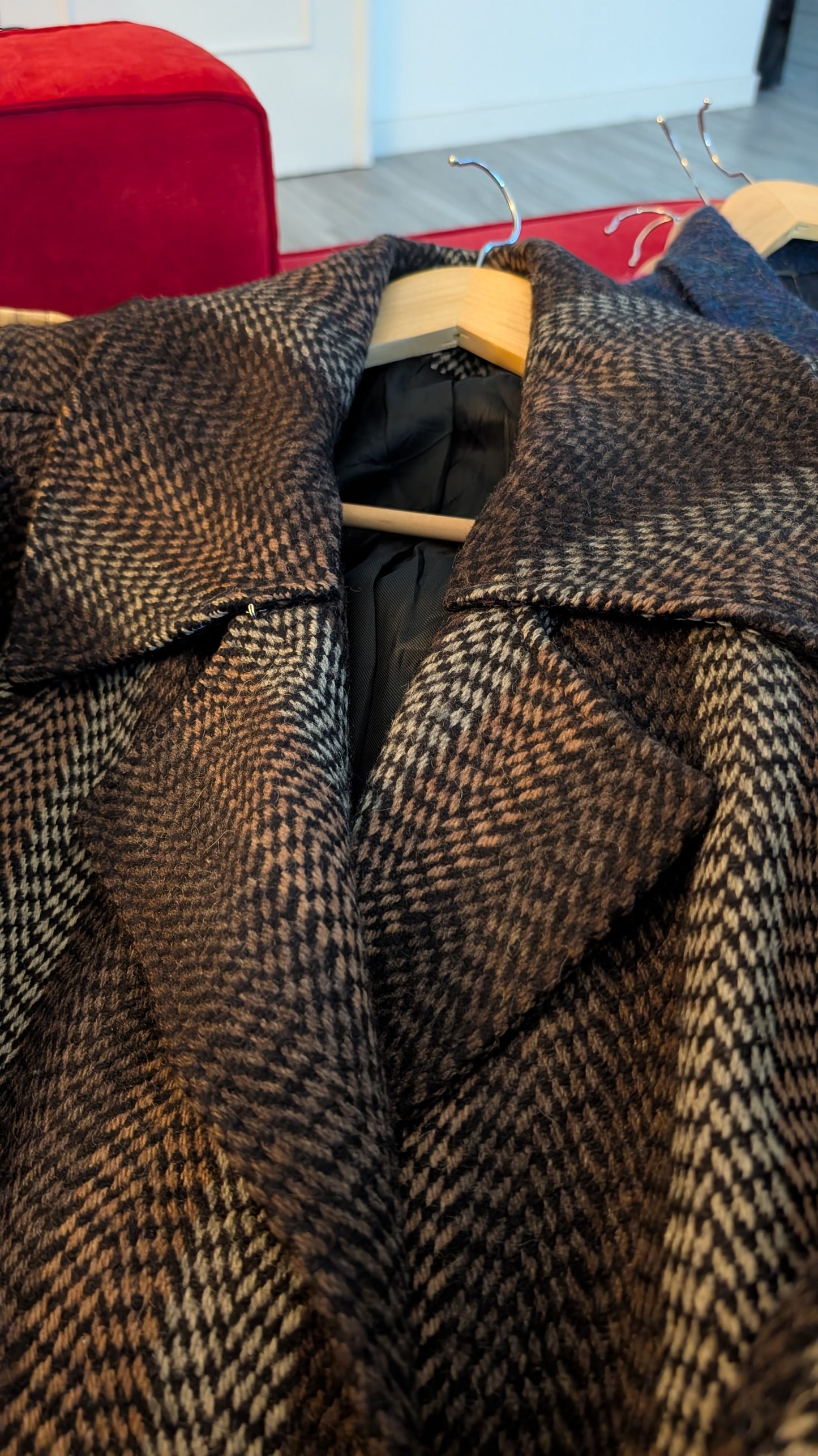 Manteau 1980 laine T38-40