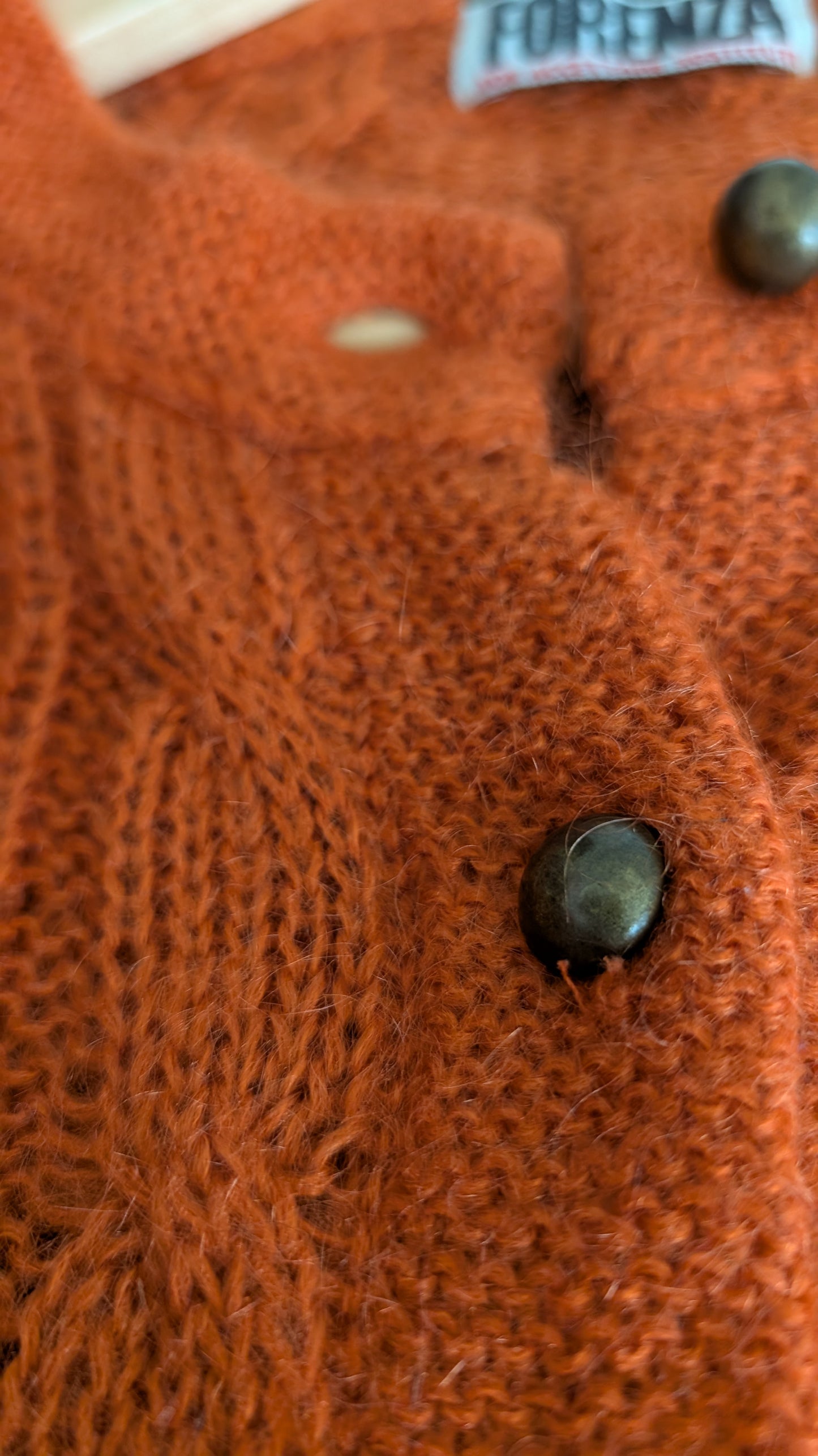 Cardigan laine et mohair T40-42