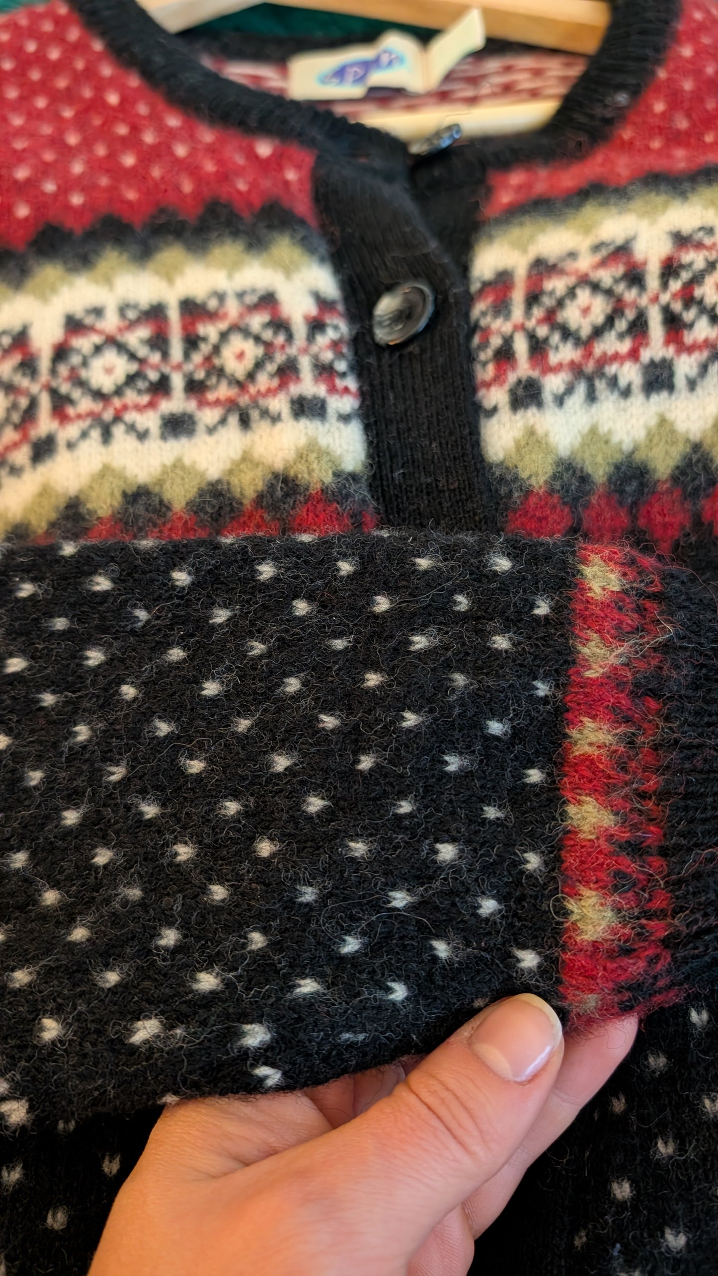 Pull d'hiver pure laine T36/38