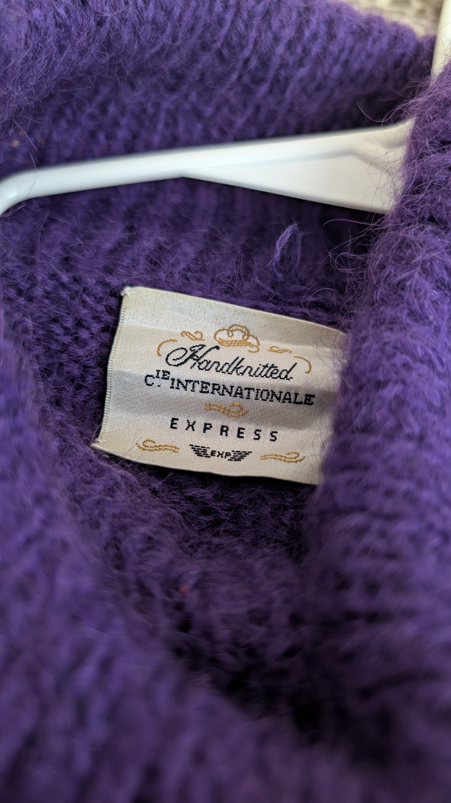 Pull/robe laine et mohair du 34 au 38