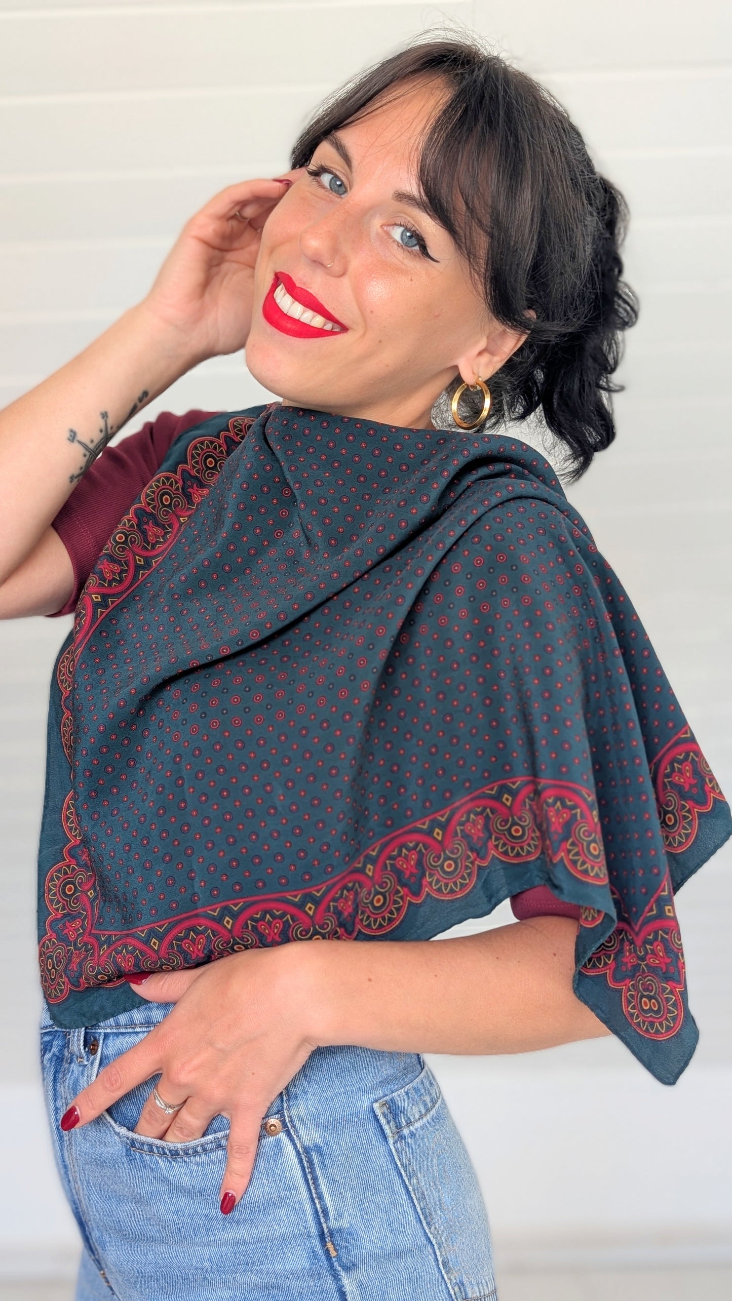 Foulard soie
