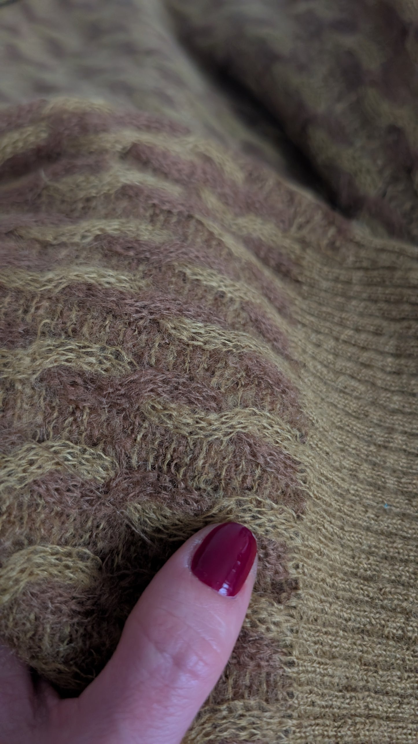 Pull 80s mohair doux jusqu'à taille 42