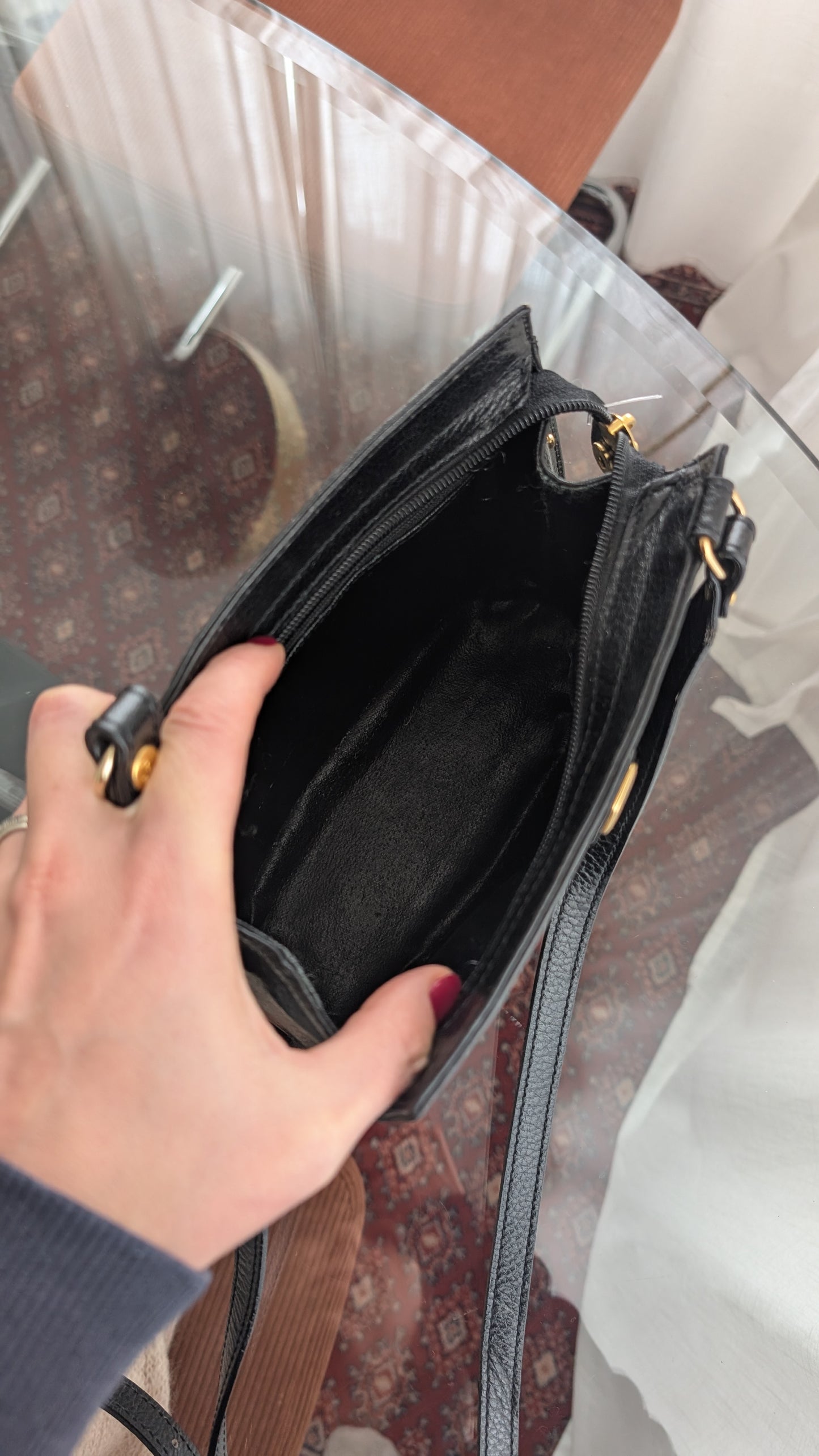 Sac cuir à bandoulière