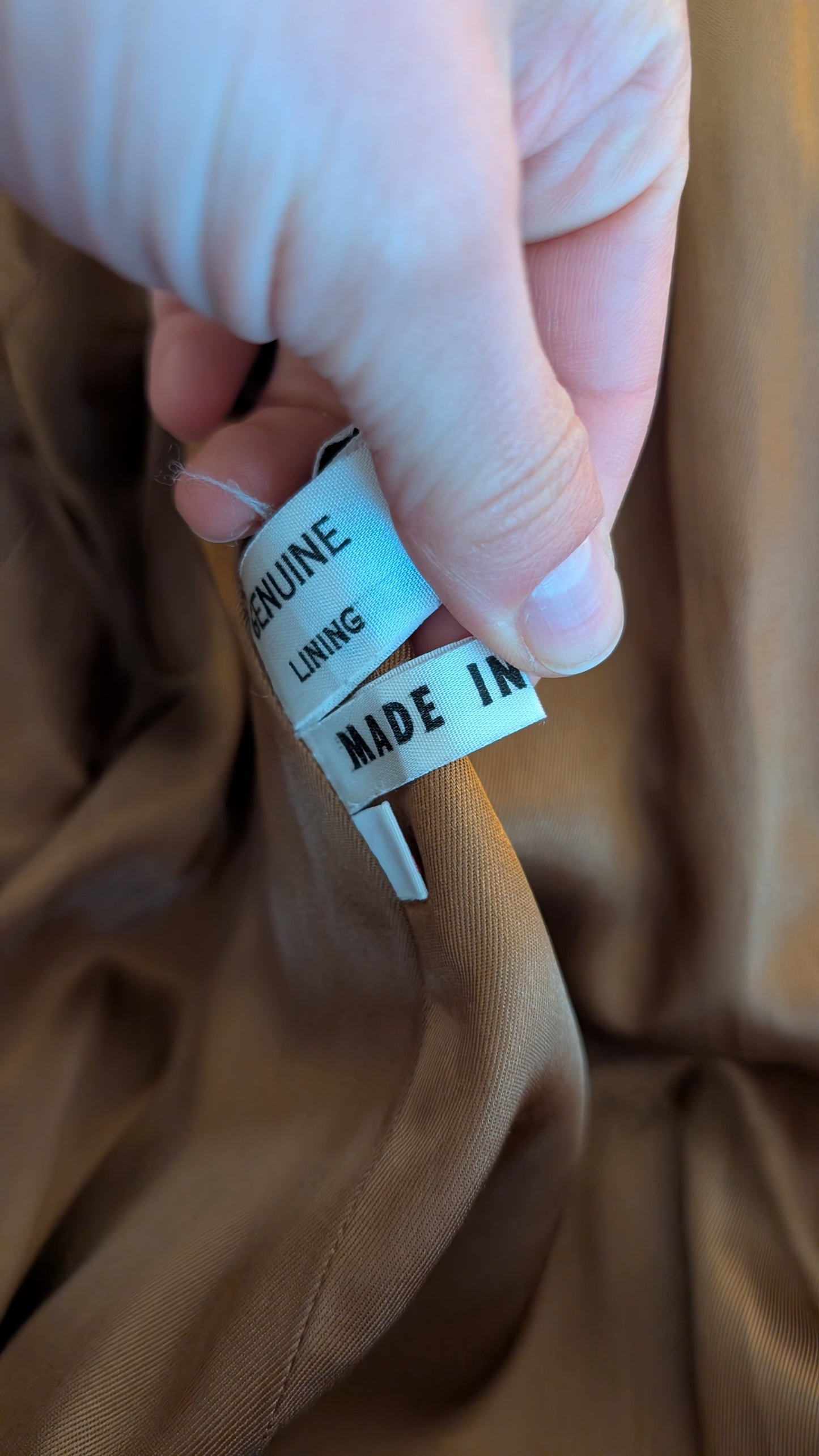 Trench cuir 1970 T36